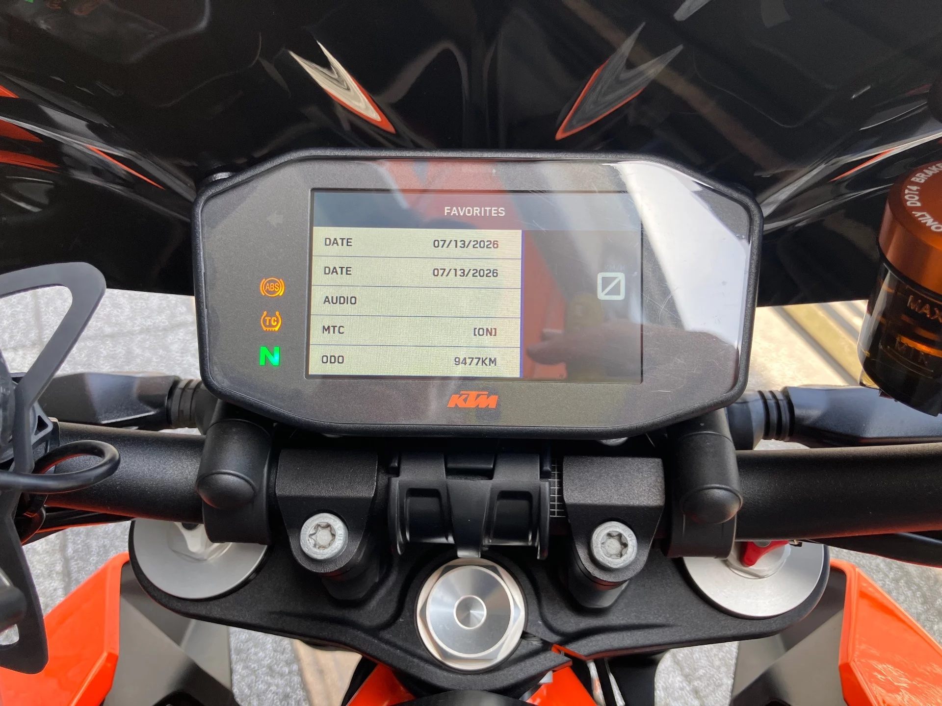 KTM KTM 1290 SUPER DUKE-R  с аукциона в Японии