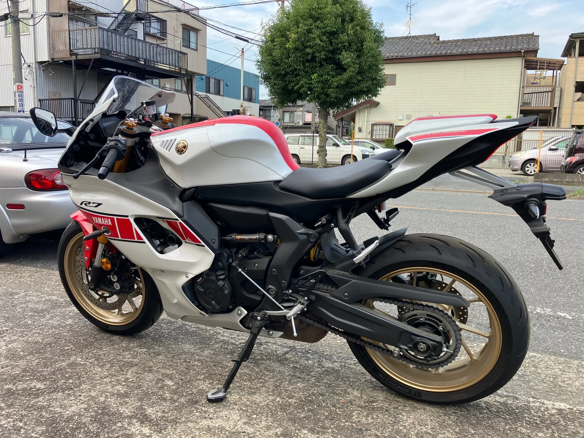 Yamaha YZF-R7 60TH  с аукциона в Японии