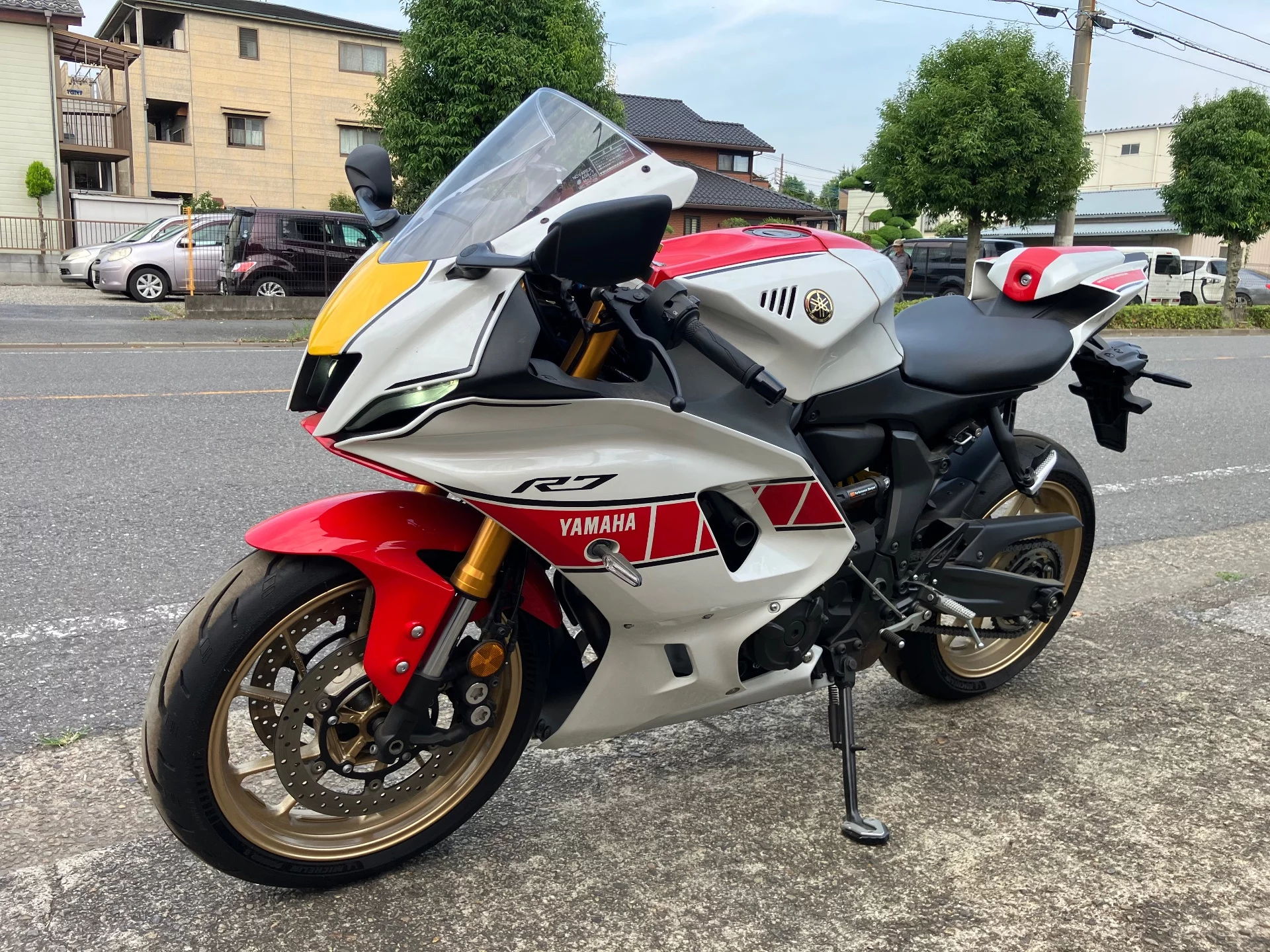 Yamaha YZF-R7 60TH  с аукциона в Японии