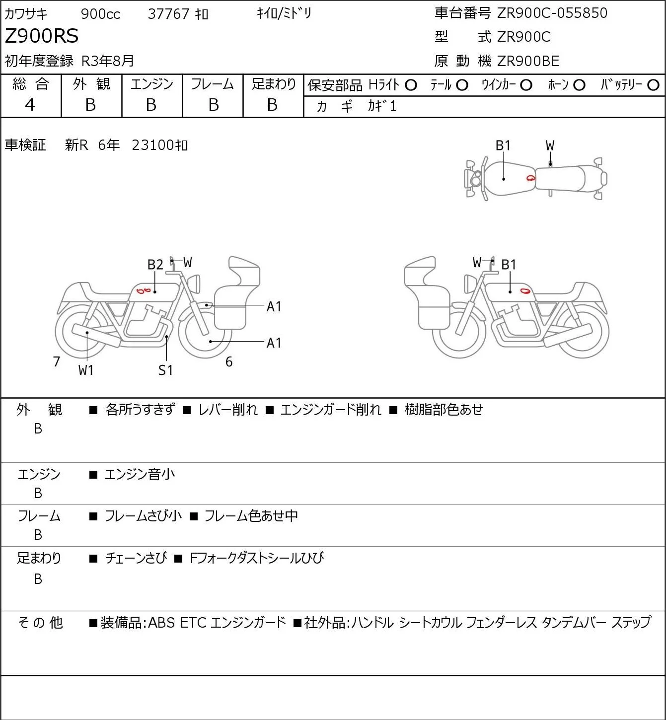 Kawasaki Z900RS 2021