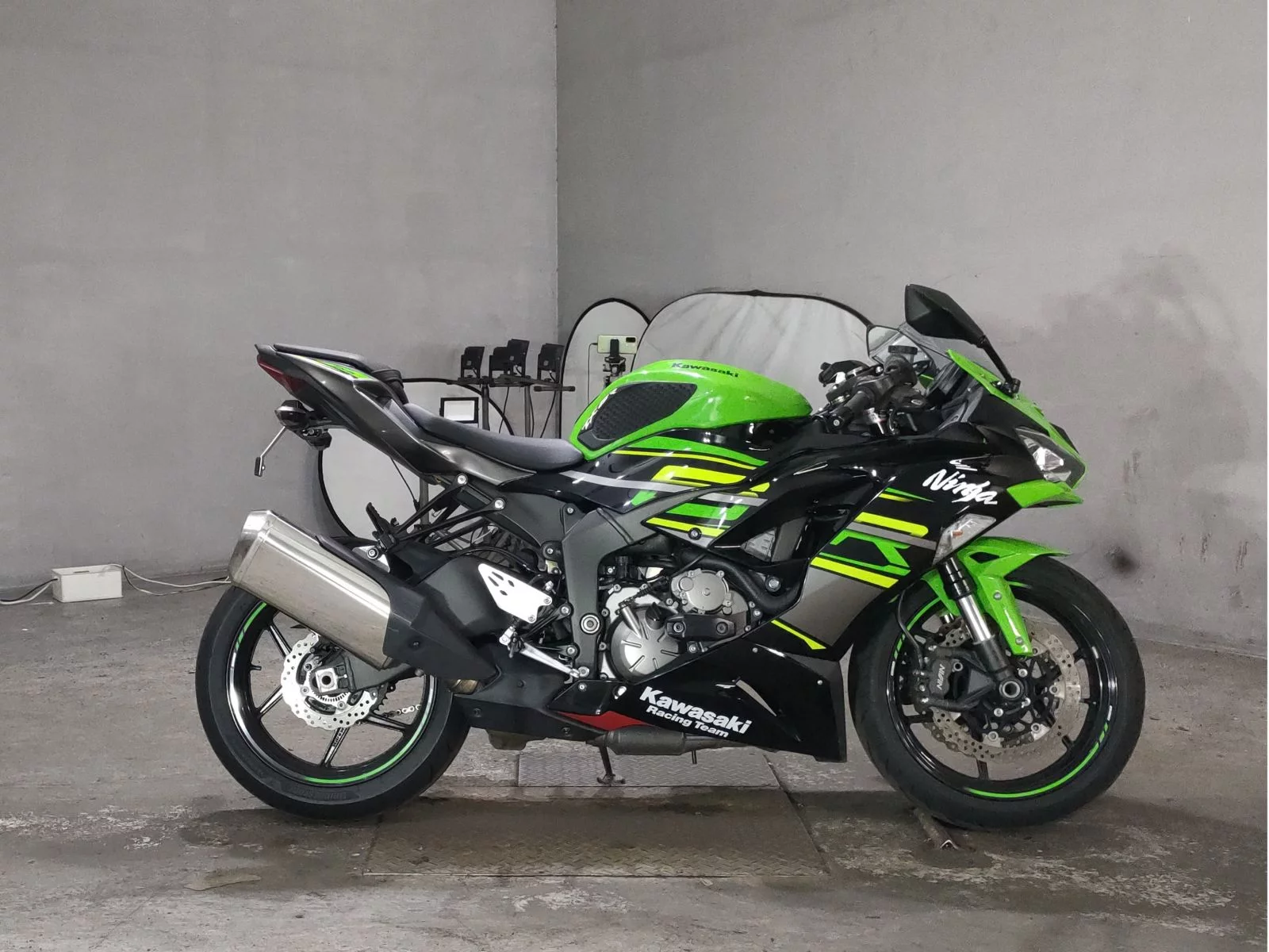 Kawasaki ZX-6R  с аукциона в Японии