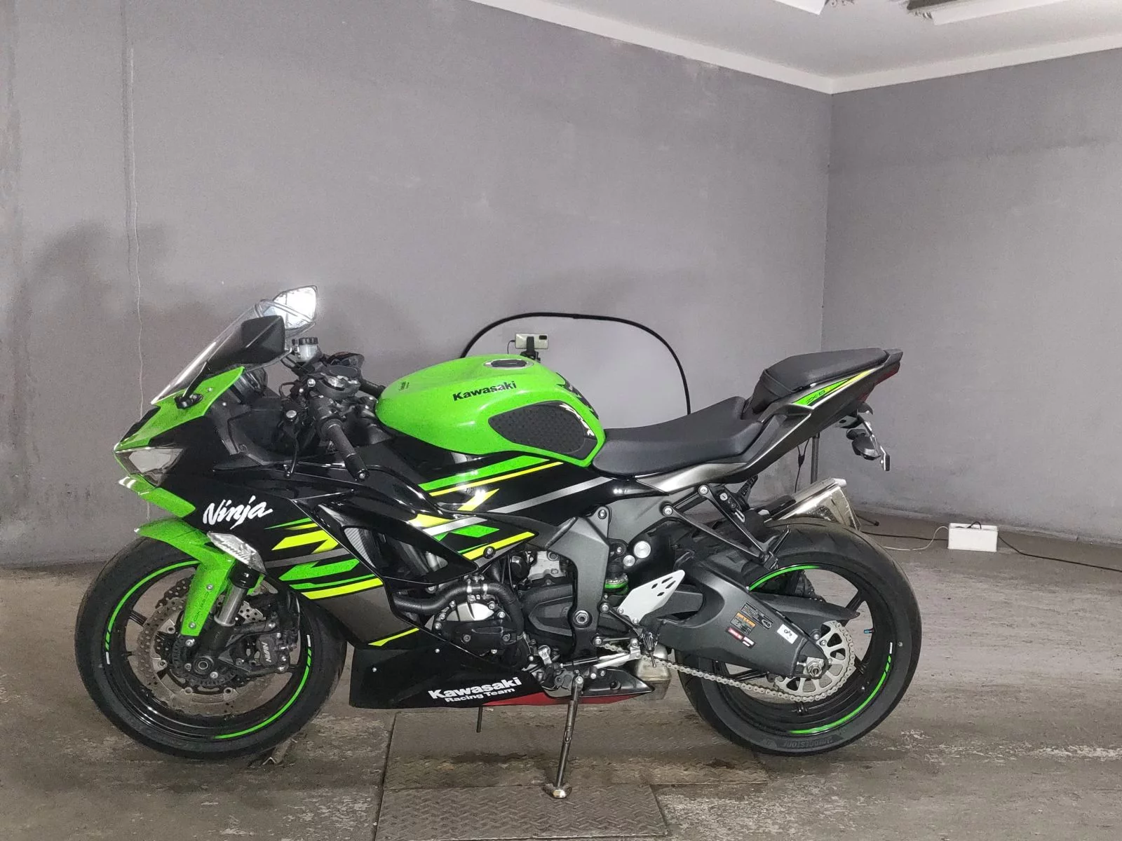 Kawasaki ZX-6R  с аукциона в Японии