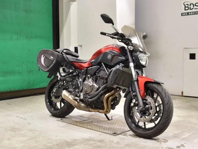 Yamaha MT-07  с аукциона в Японии