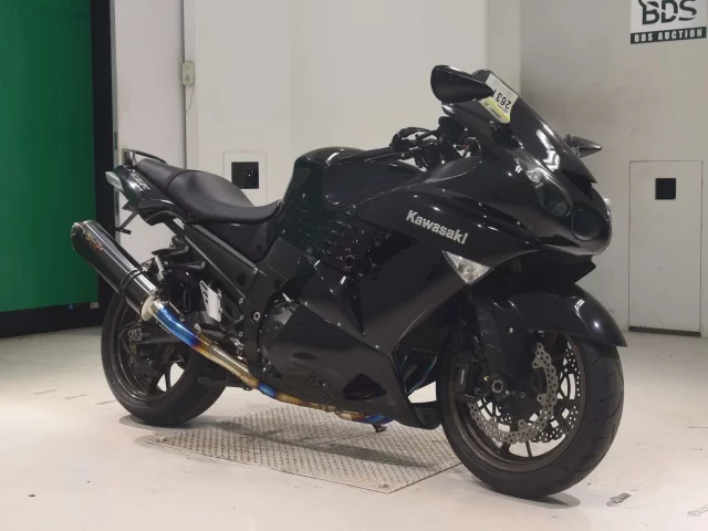 Kawasaki ZZR1400  с аукциона в Японии