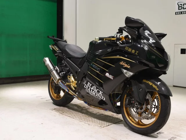 Kawasaki ZX-14RA  с аукциона в Японии