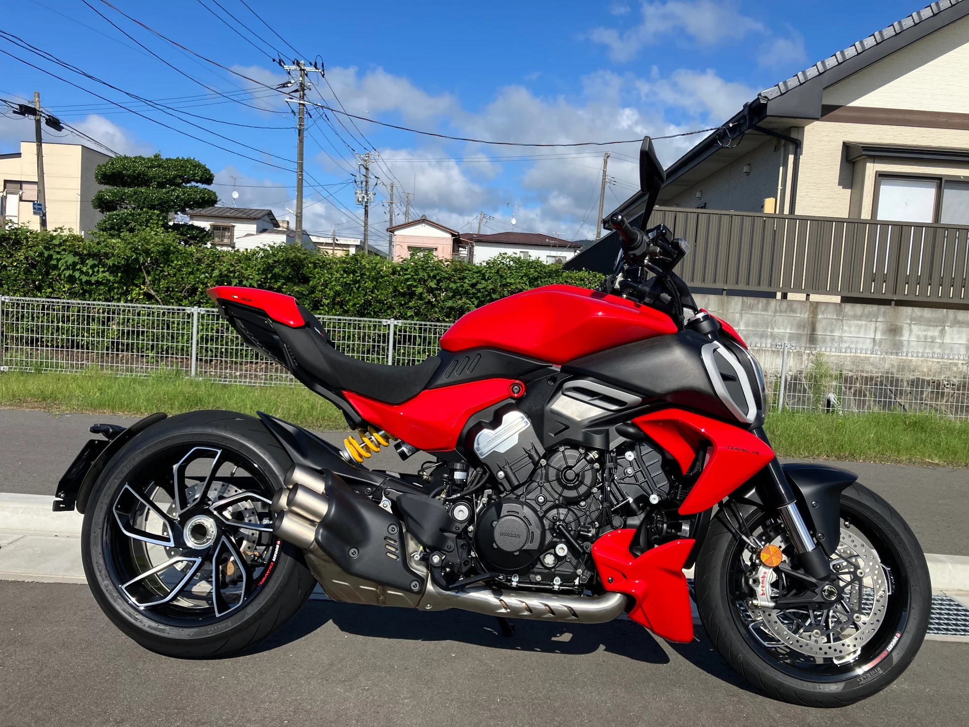 Ducati DUCATI  DIAVEL V4  с аукциона в Японии