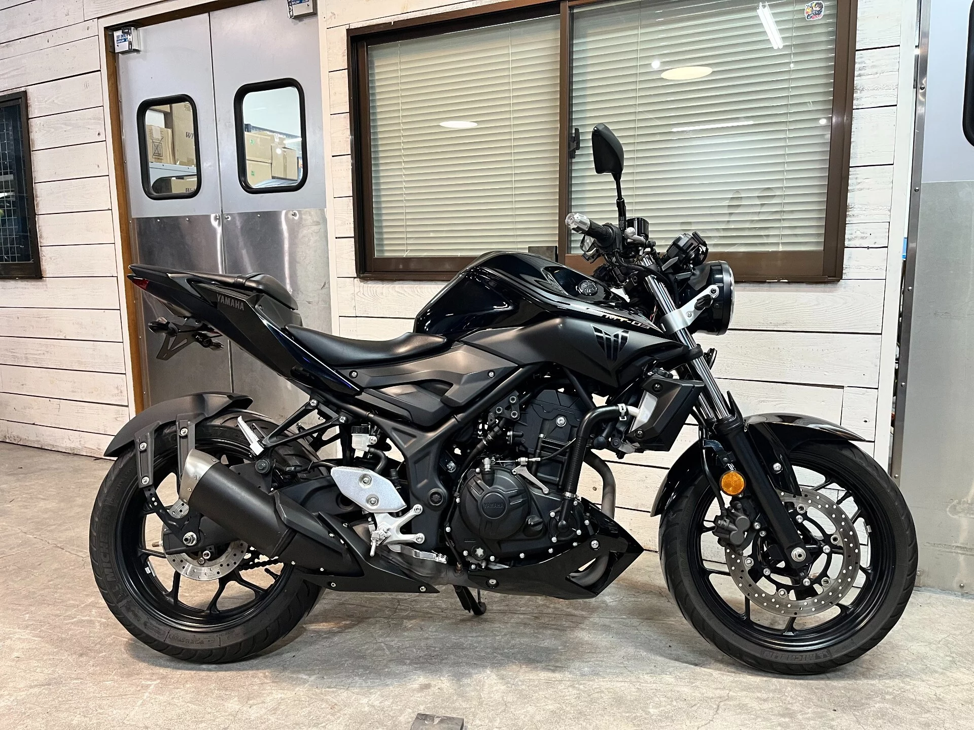 Yamaha MT-03  с аукциона в Японии