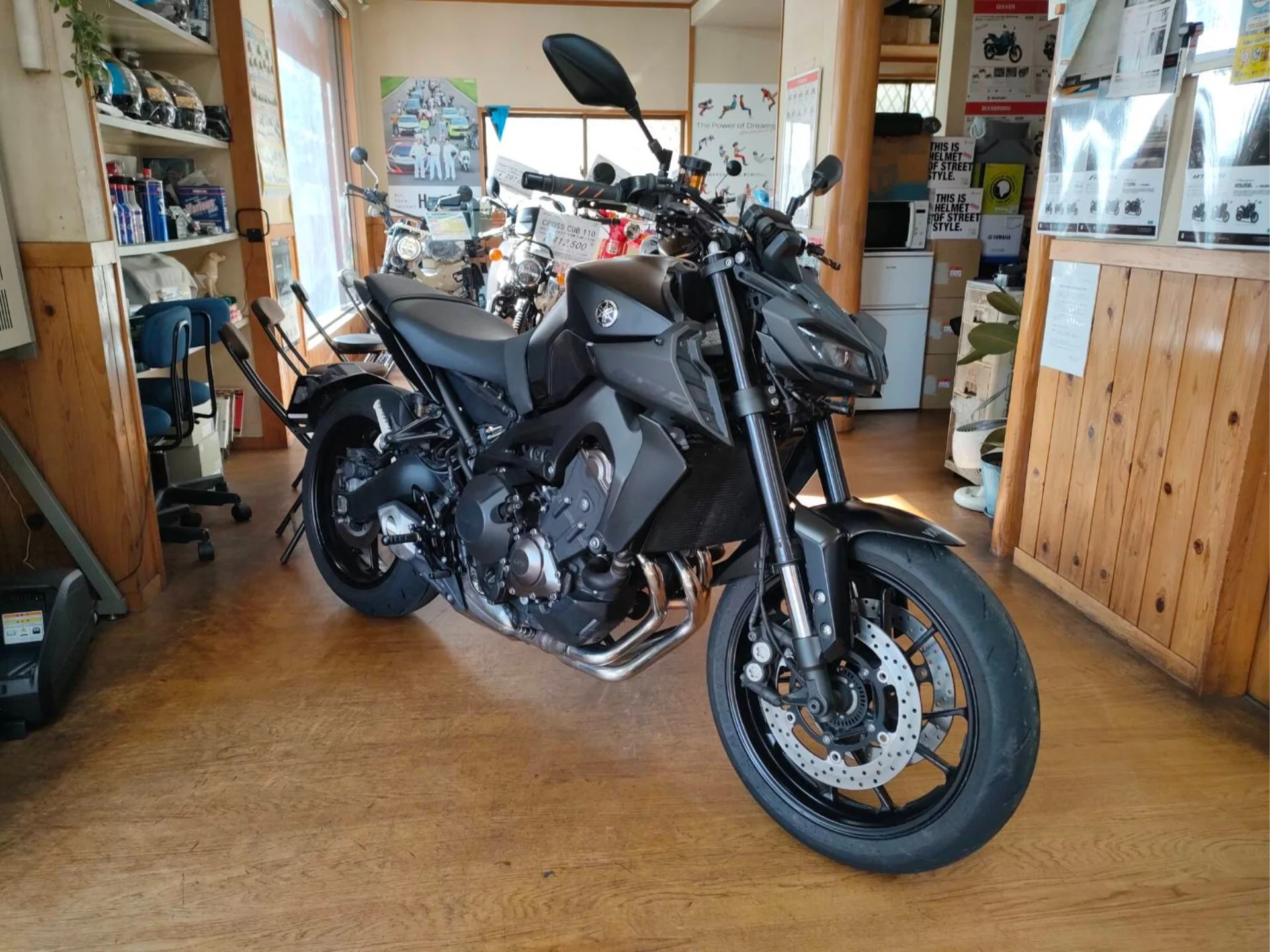 Yamaha MT-09 ABS  с аукциона в Японии