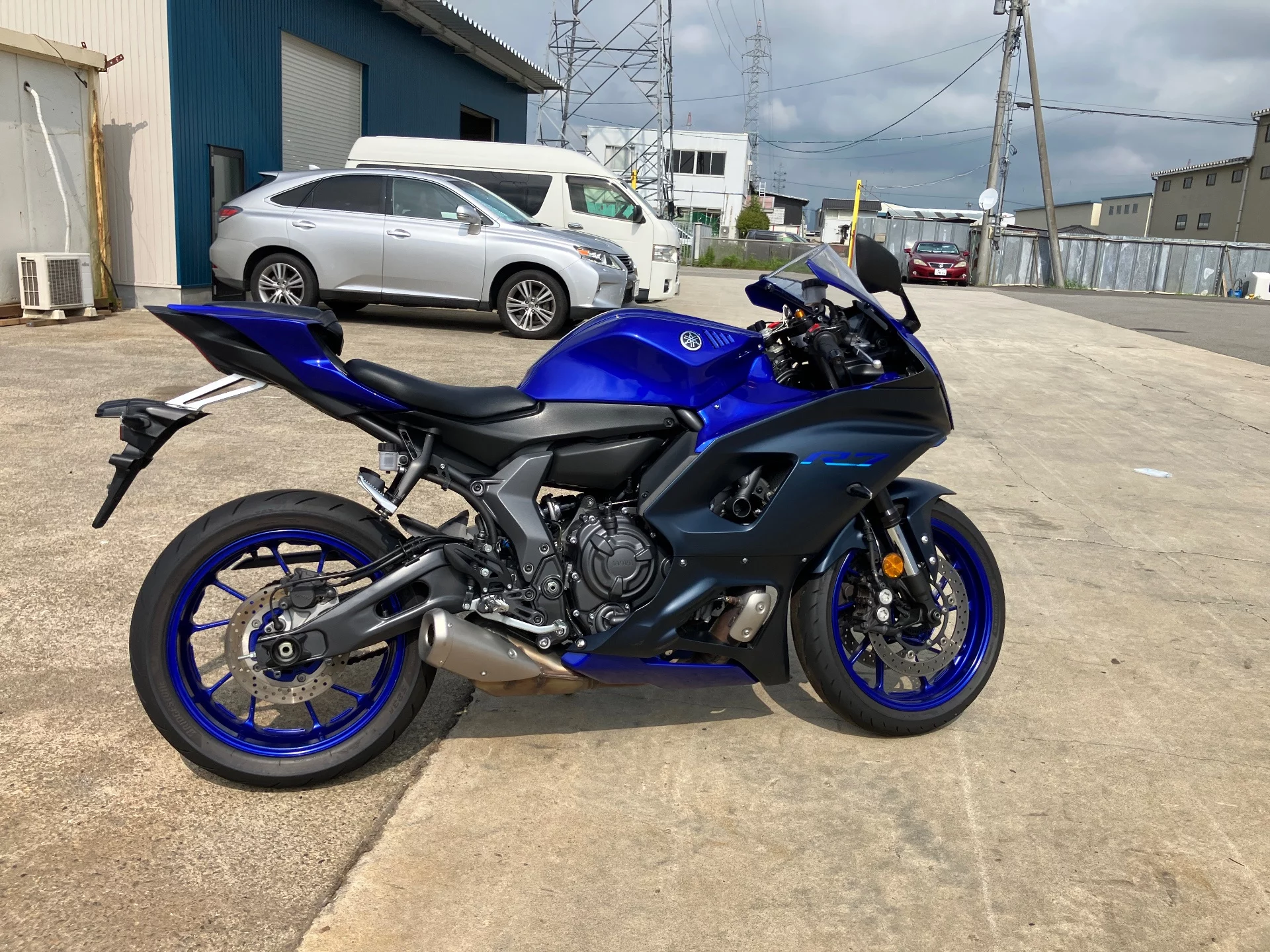 Yamaha YZF-R7  с аукциона в Японии