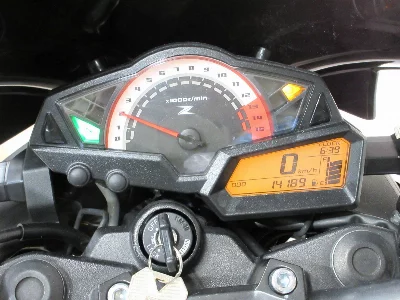Kawasaki Z250ABS с аукционов Японии