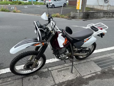 Honda XR250BAJA с аукционов Японии