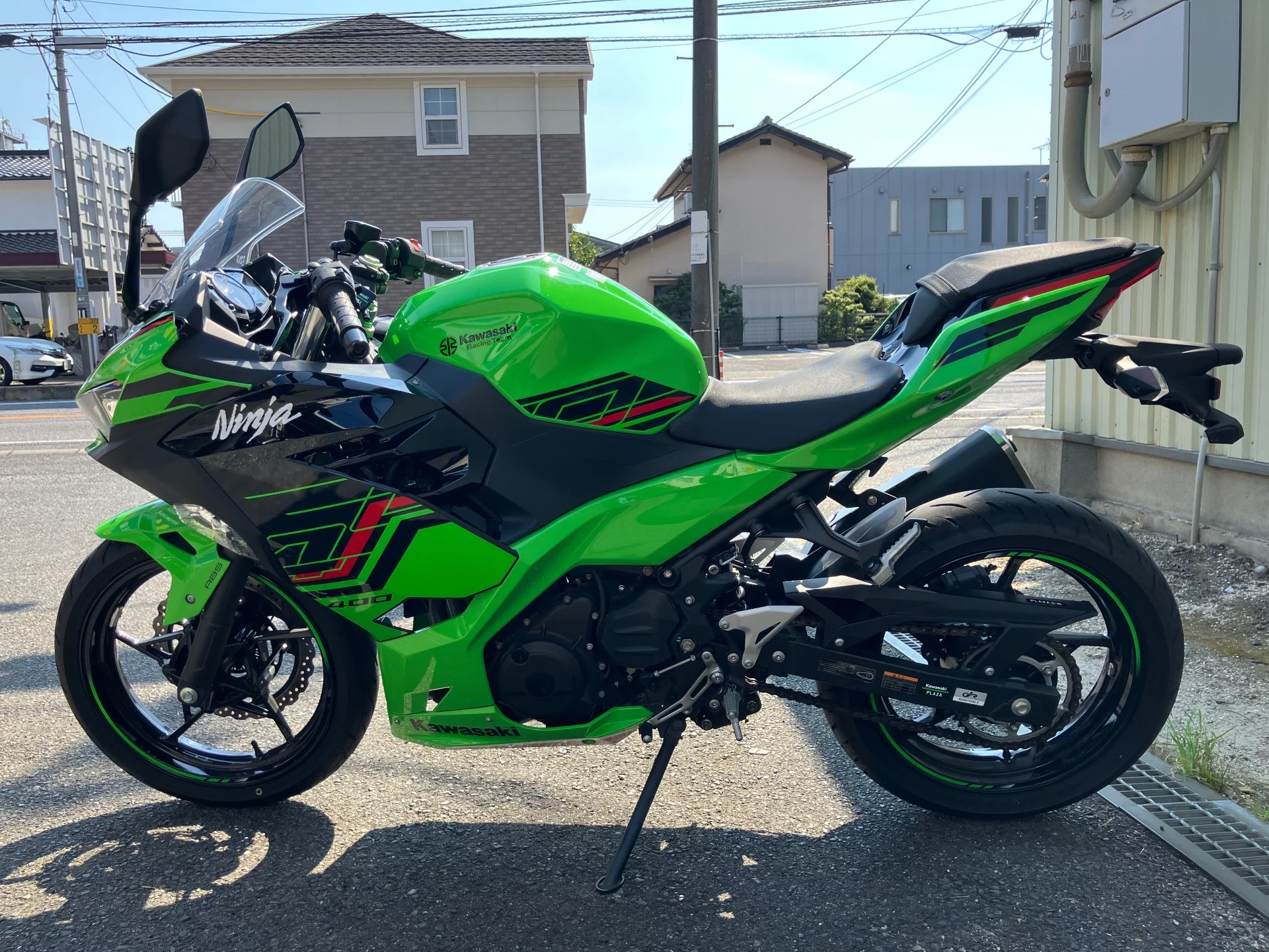 Kawasaki Ninja 400  с аукциона в Японии