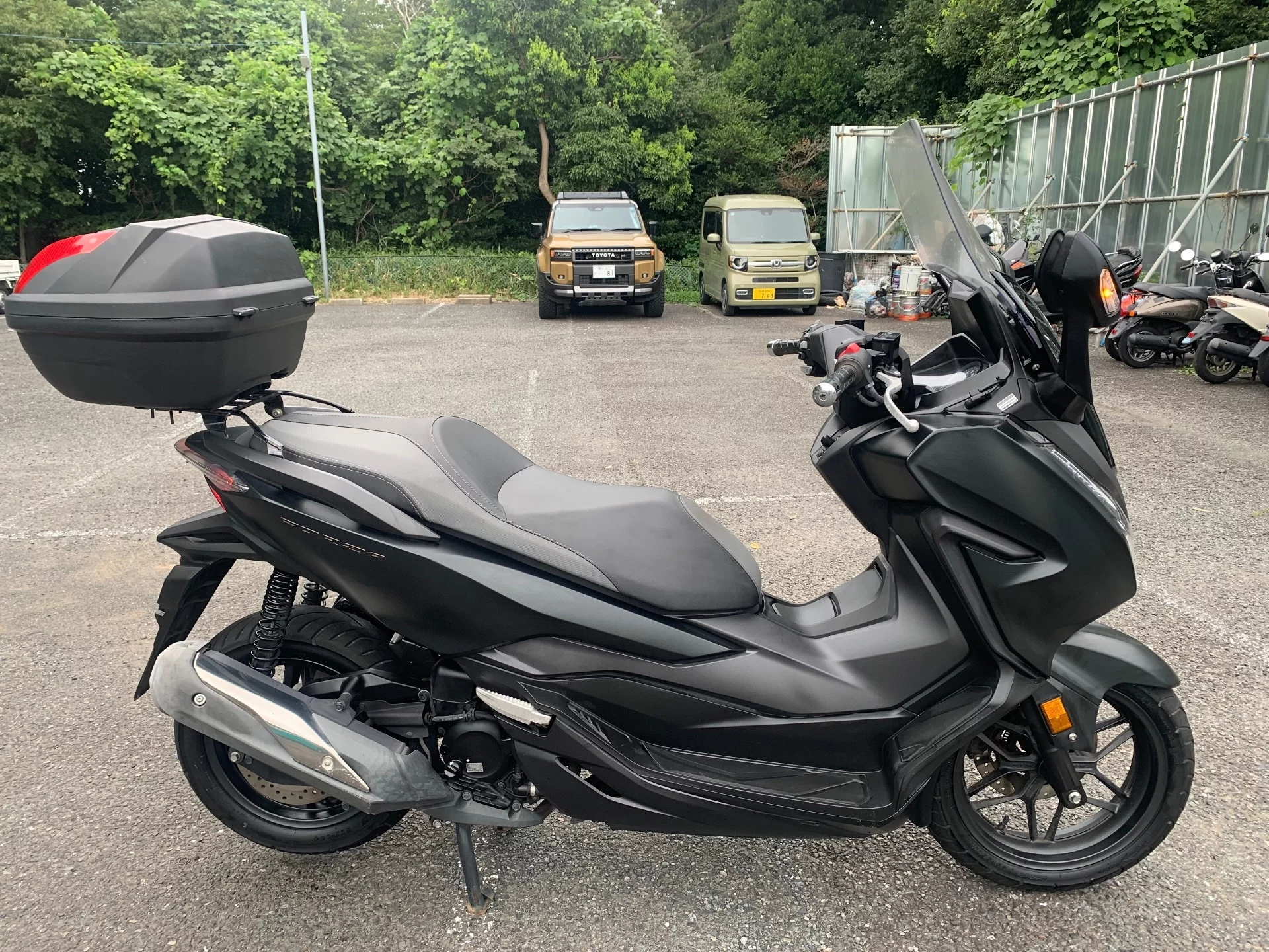Honda FORZA 250  с аукциона в Японии