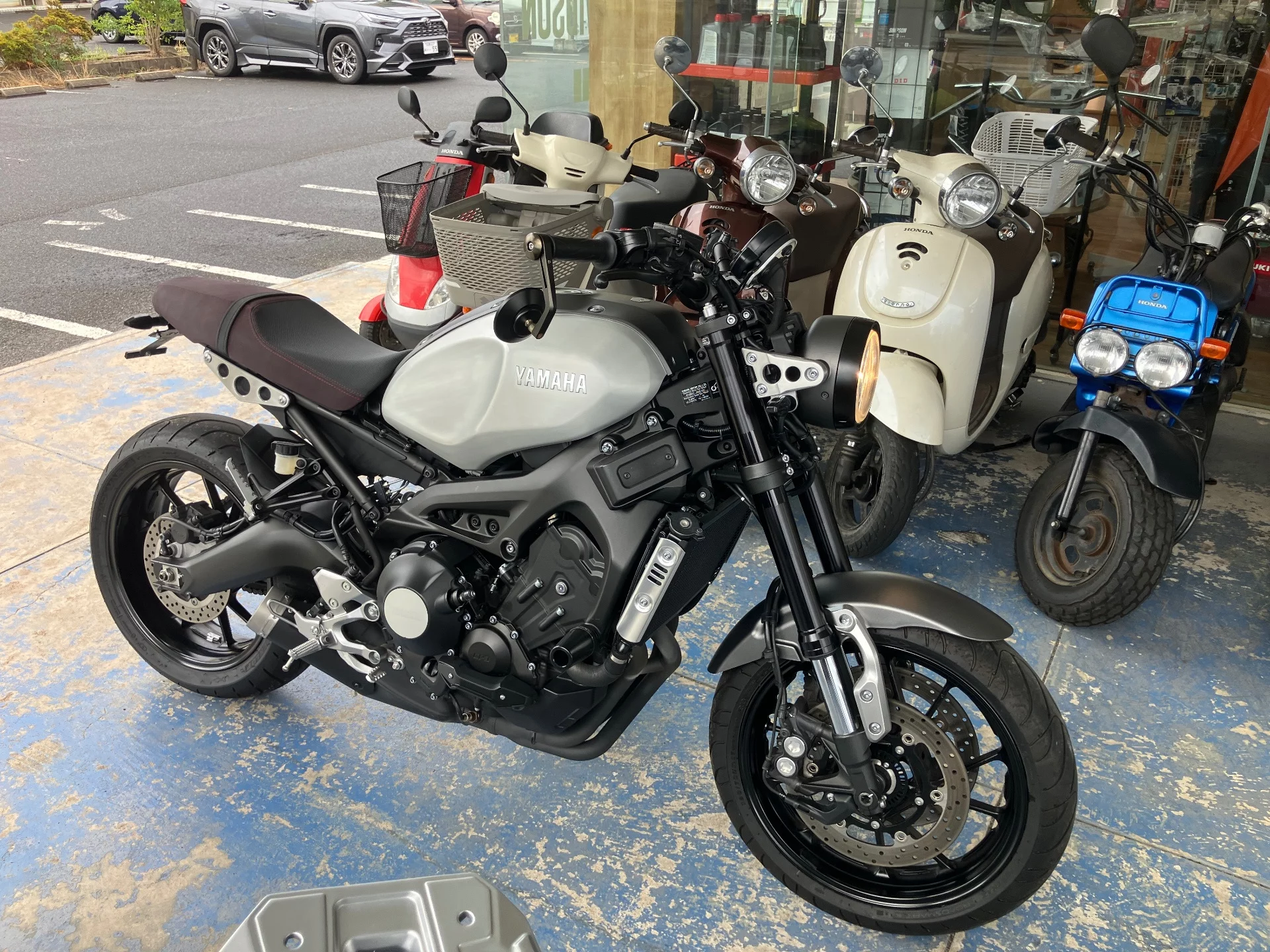 Yamaha XSR900  с аукциона в Японии