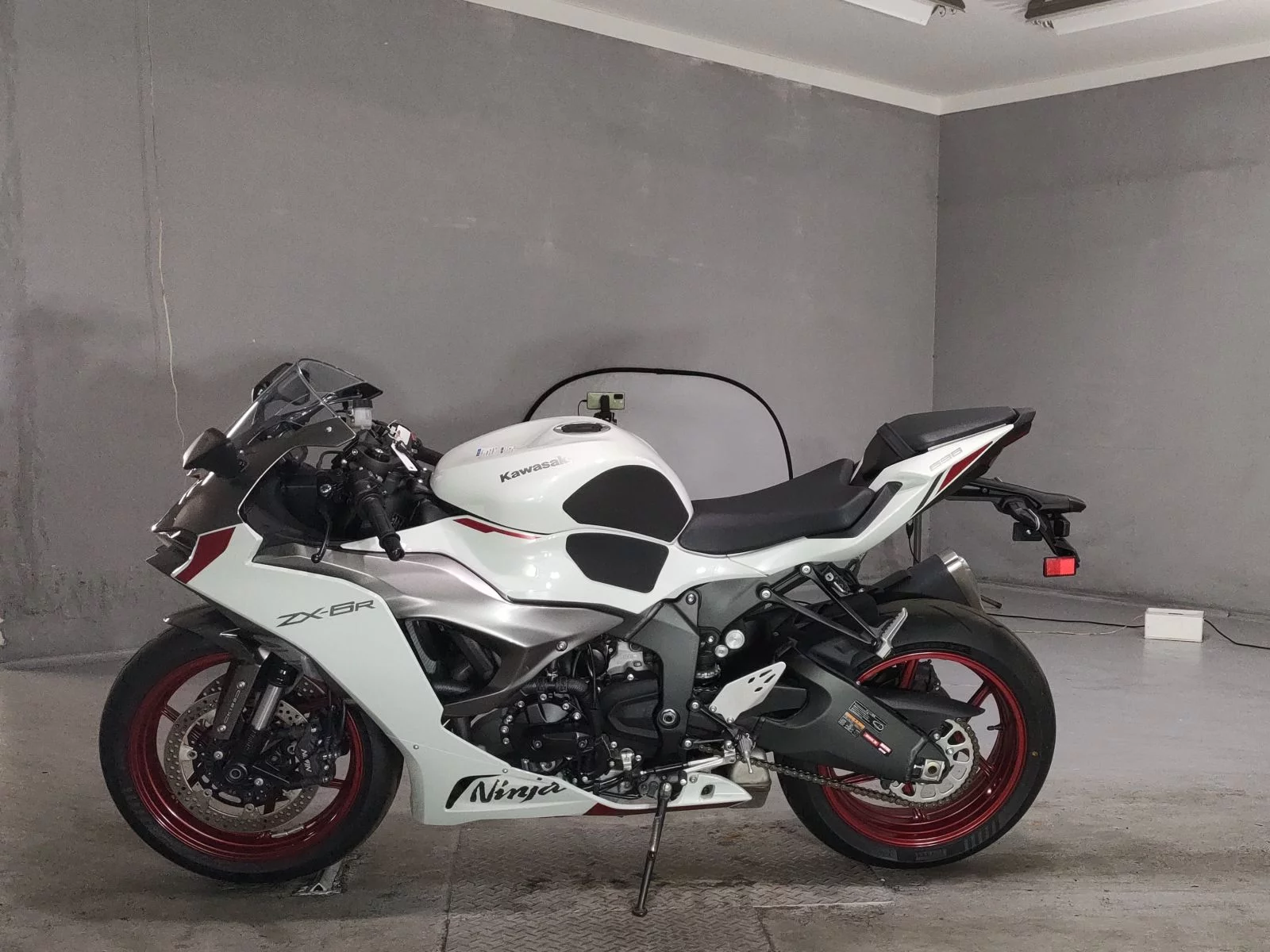 Kawasaki ZX-6R  с аукциона в Японии