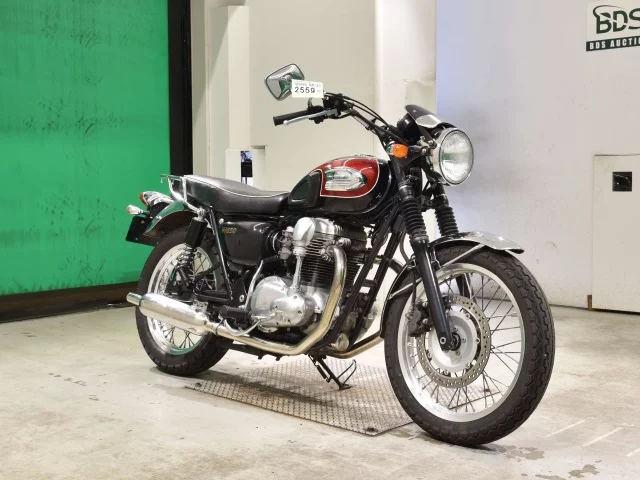Kawasaki W650  с аукциона в Японии