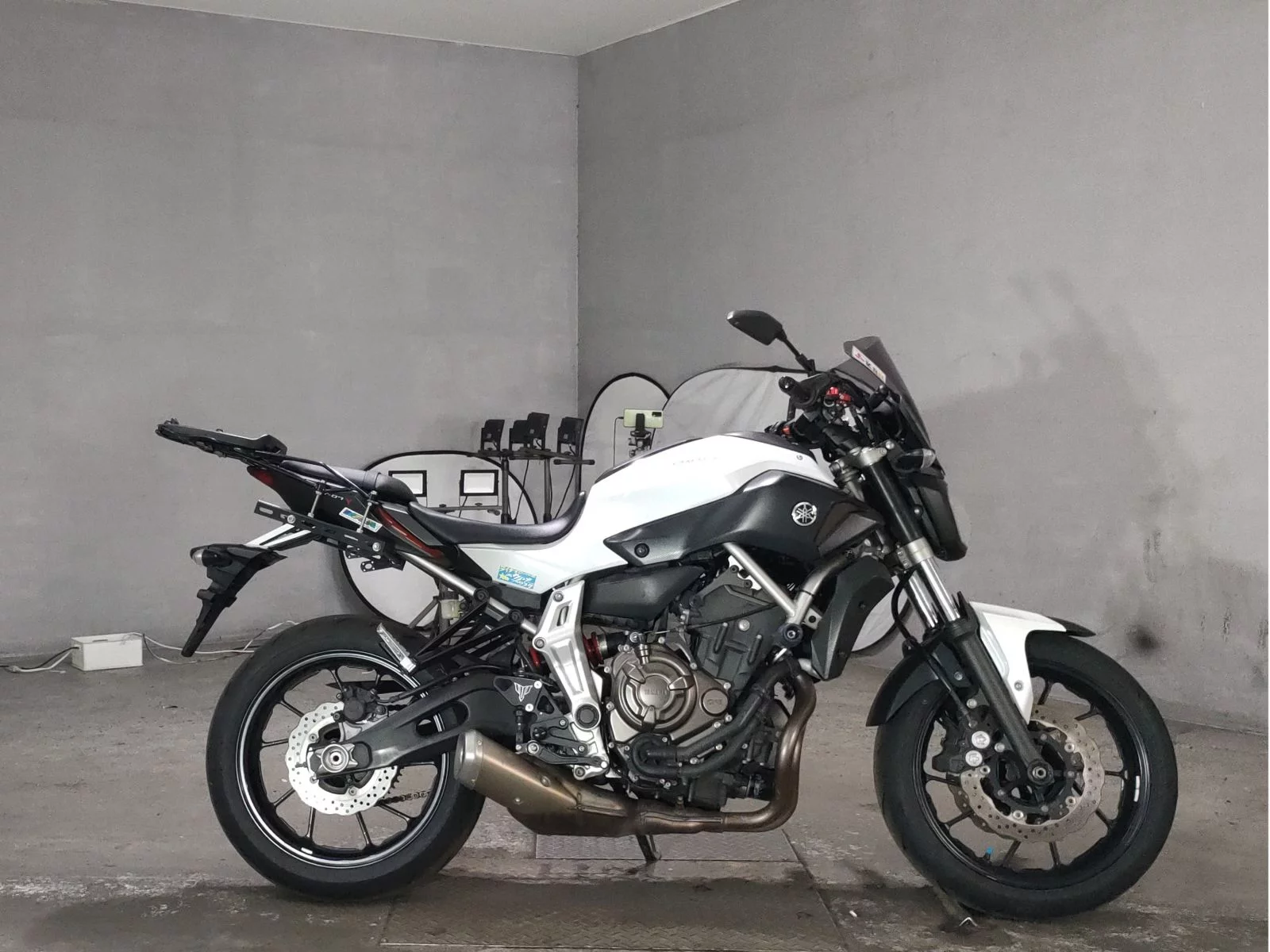 Yamaha MT-07  с аукциона в Японии