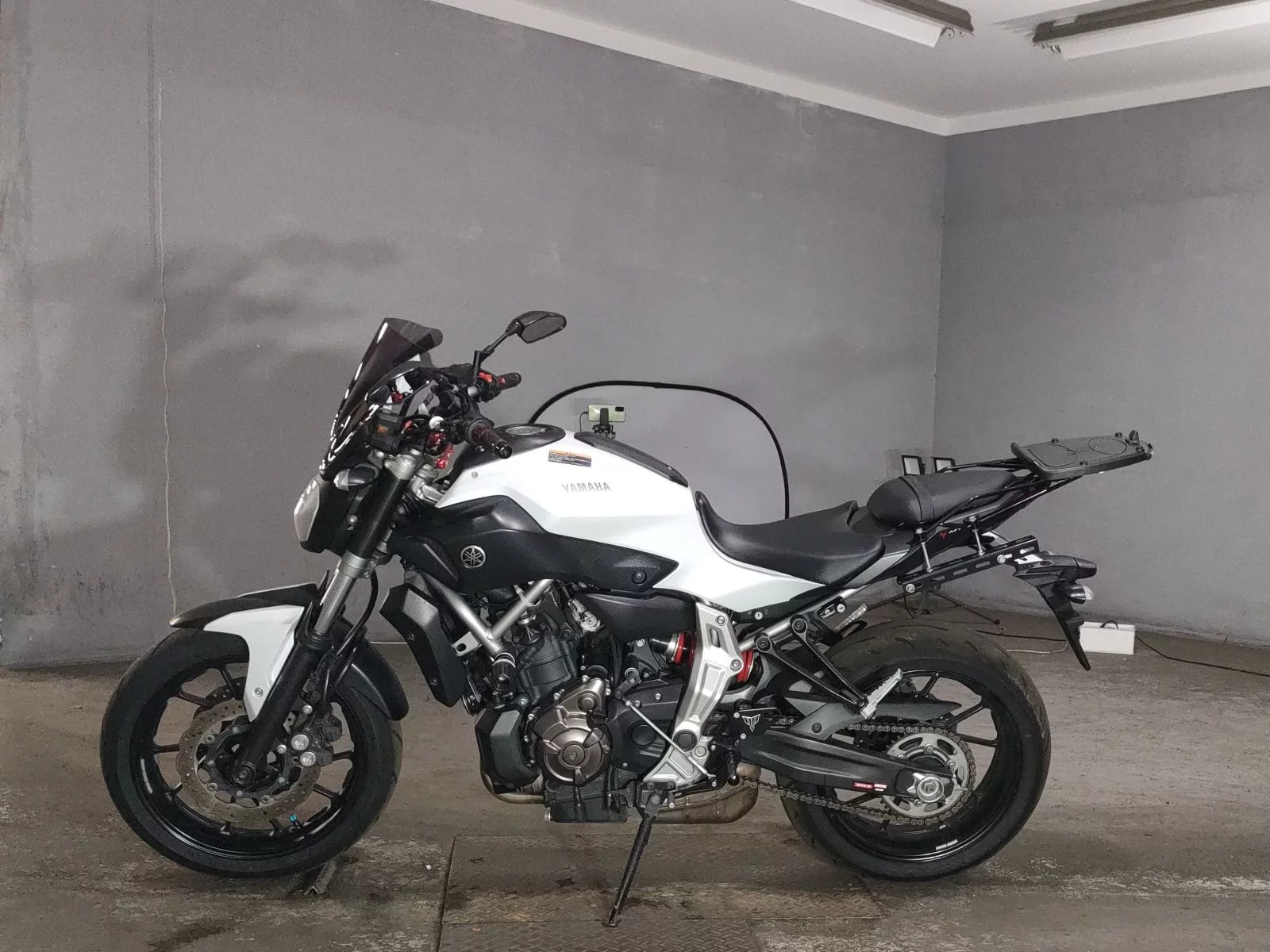Yamaha MT-07  с аукциона в Японии