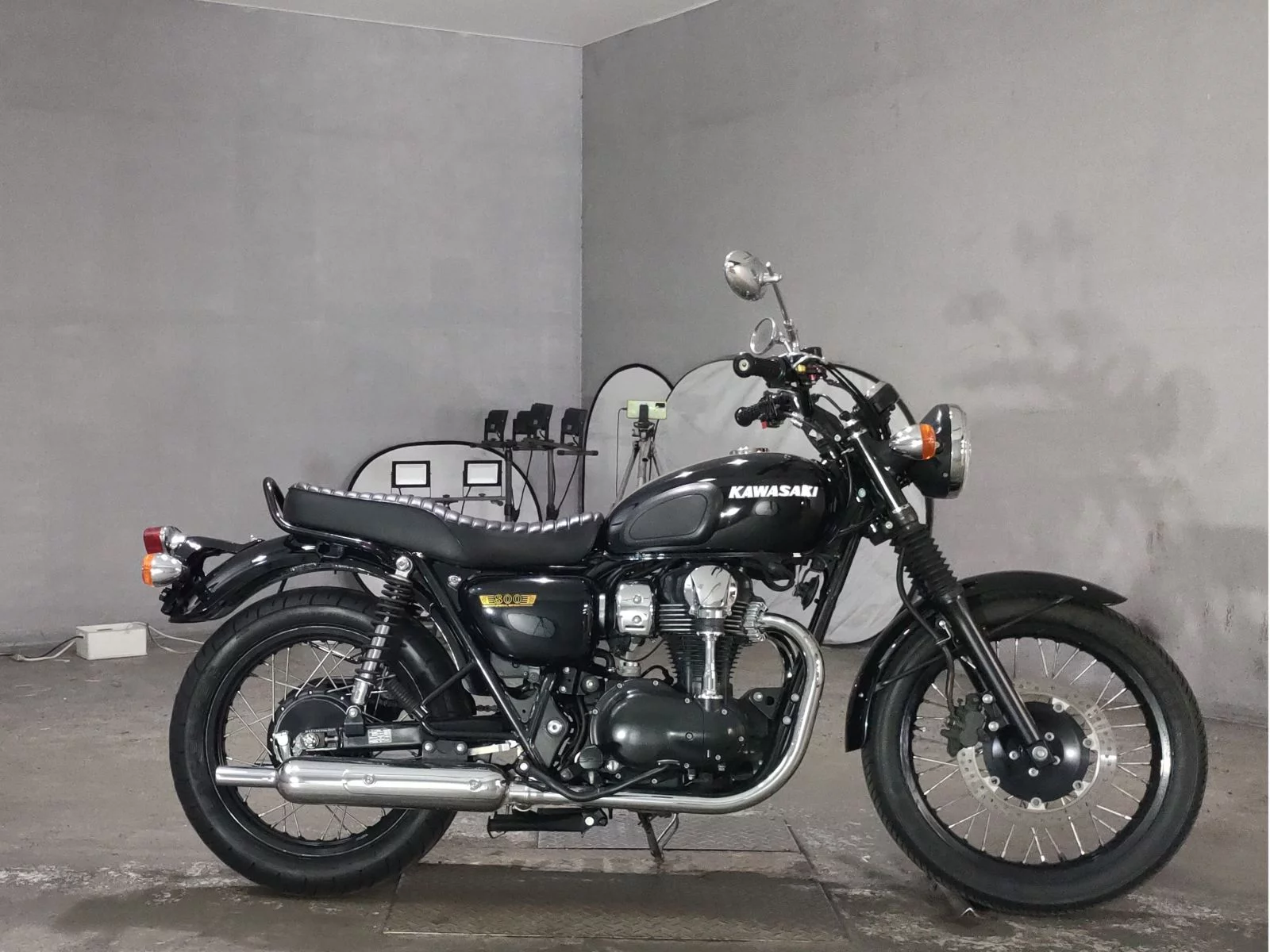 Kawasaki W800  с аукциона в Японии