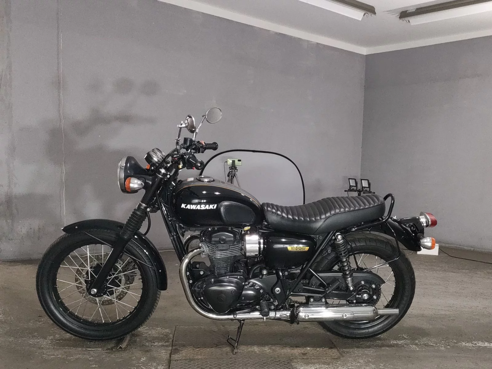 Kawasaki W800  с аукциона в Японии