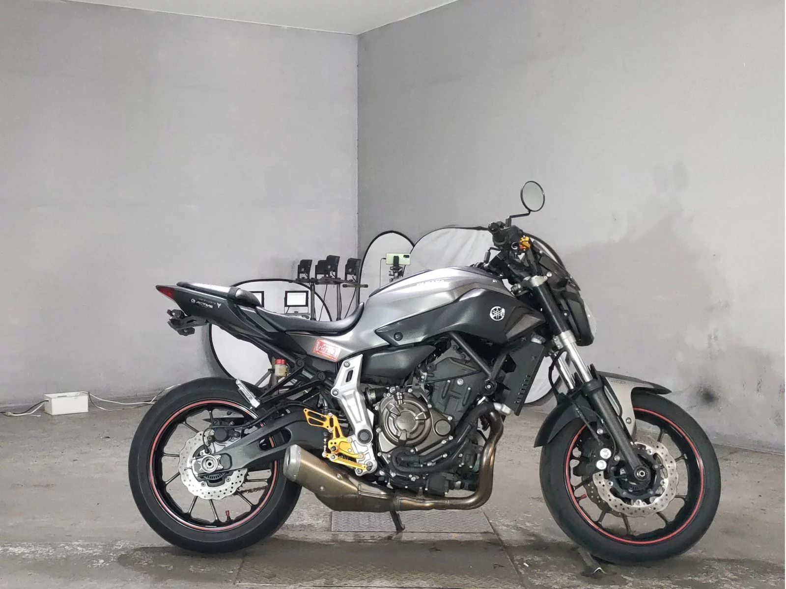 Yamaha MT-07  с аукциона в Японии