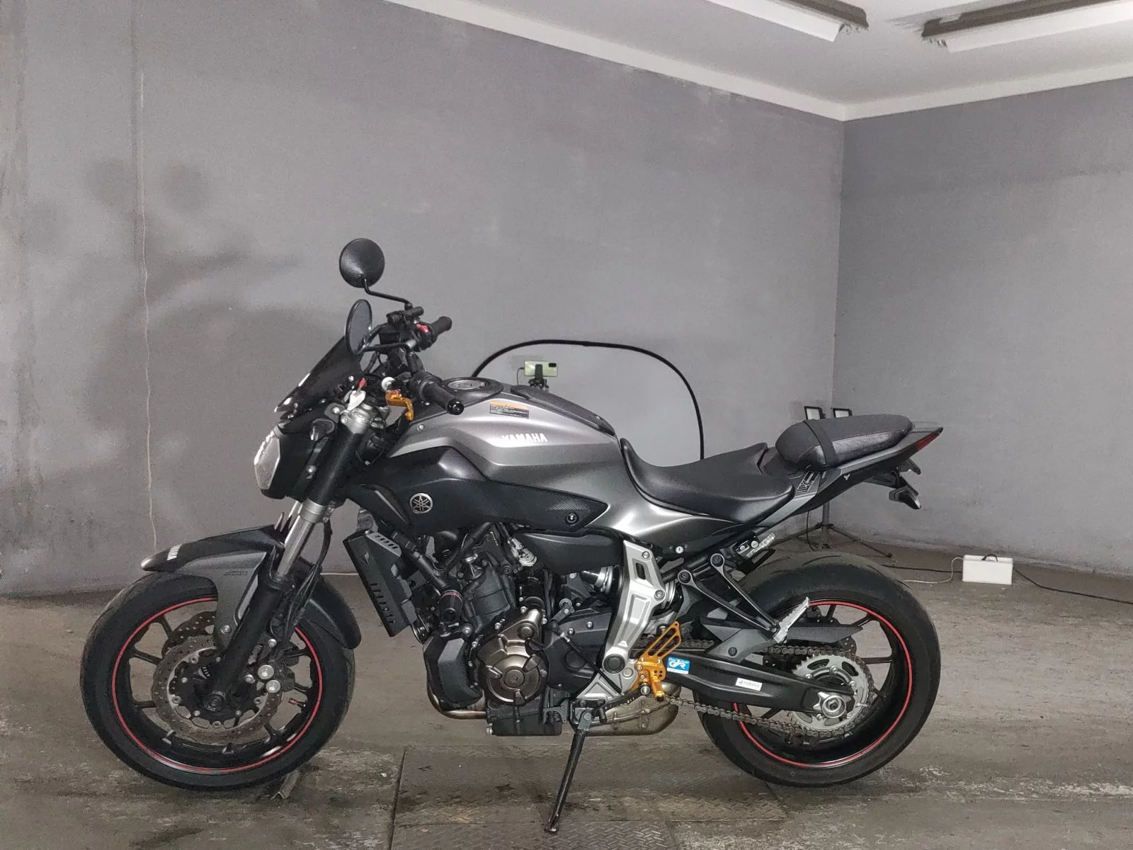 Yamaha MT-07  с аукциона в Японии