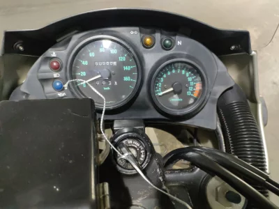Kawasaki KLE400 с аукционов Японии