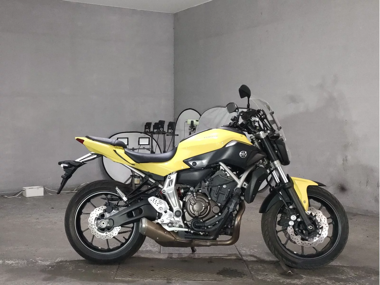 Yamaha MT-07  с аукциона в Японии