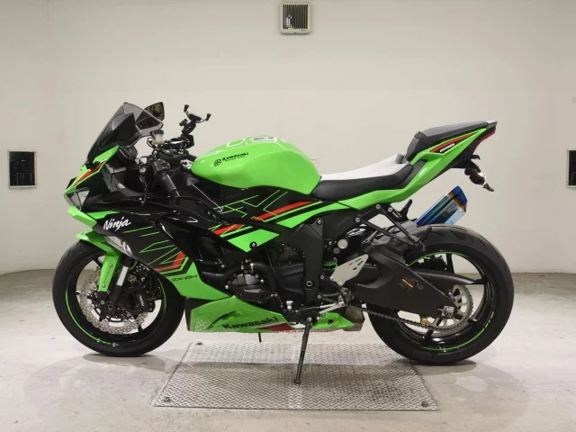 Kawasaki ZX-6R  с аукциона в Японии