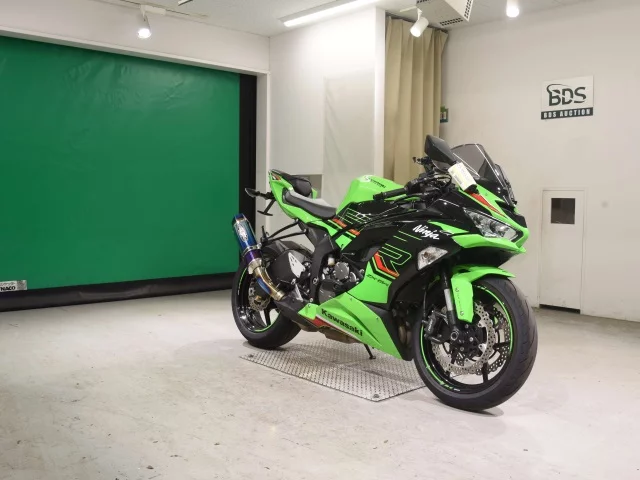 Kawasaki ZX-6R  с аукциона в Японии