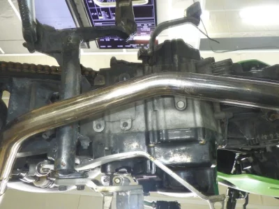 Kawasaki KSR110 с аукционов Японии