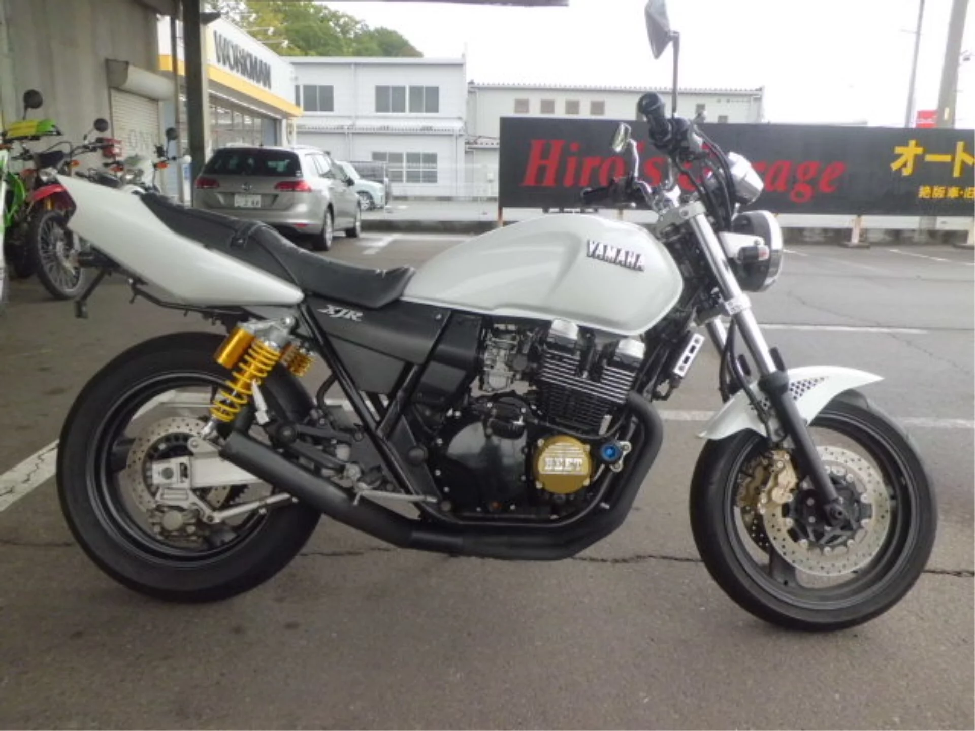 Yamaha XJR400R-1  с аукциона в Японии