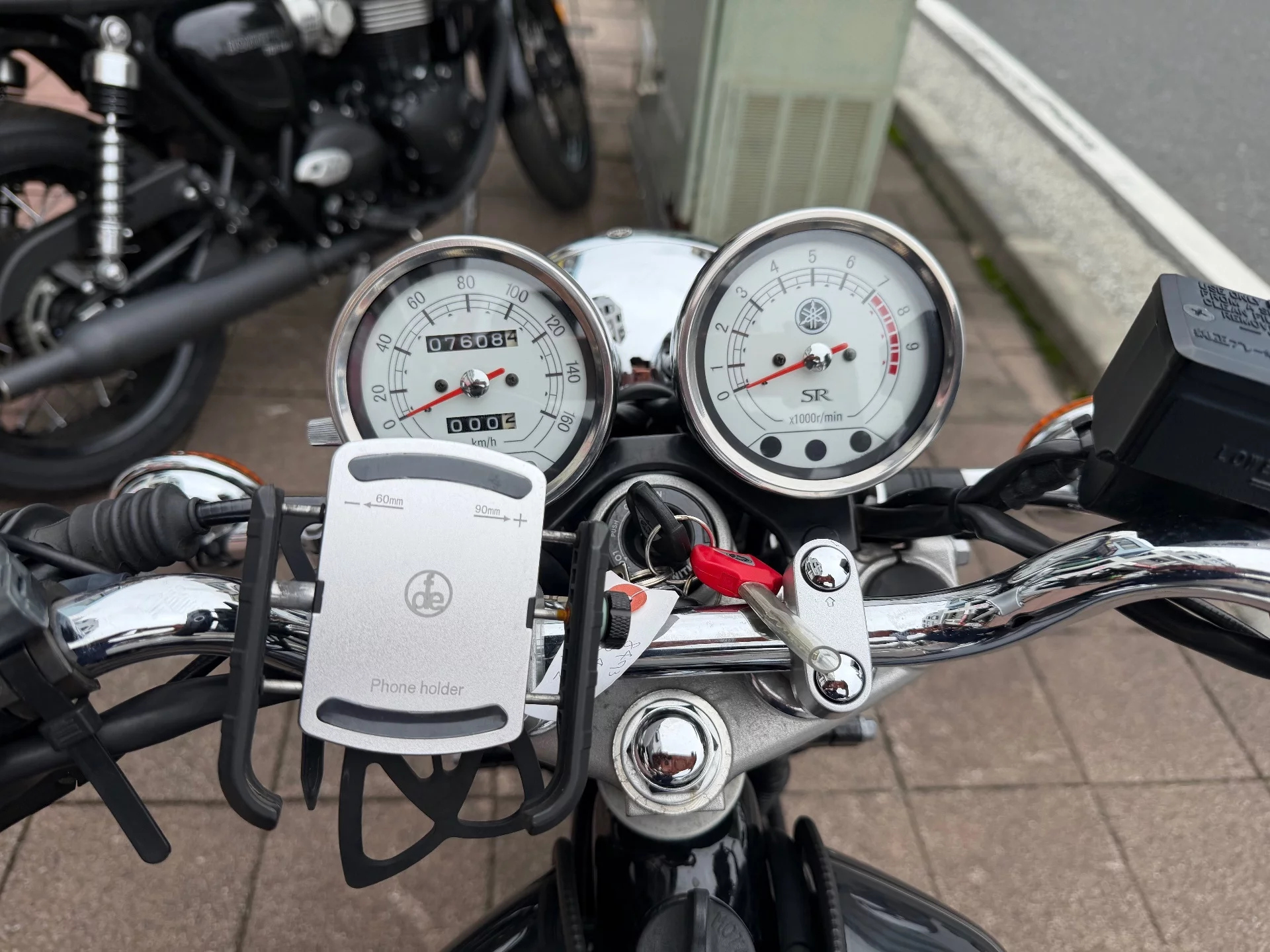 Yamaha SR400 FINAL ED  с аукциона в Японии