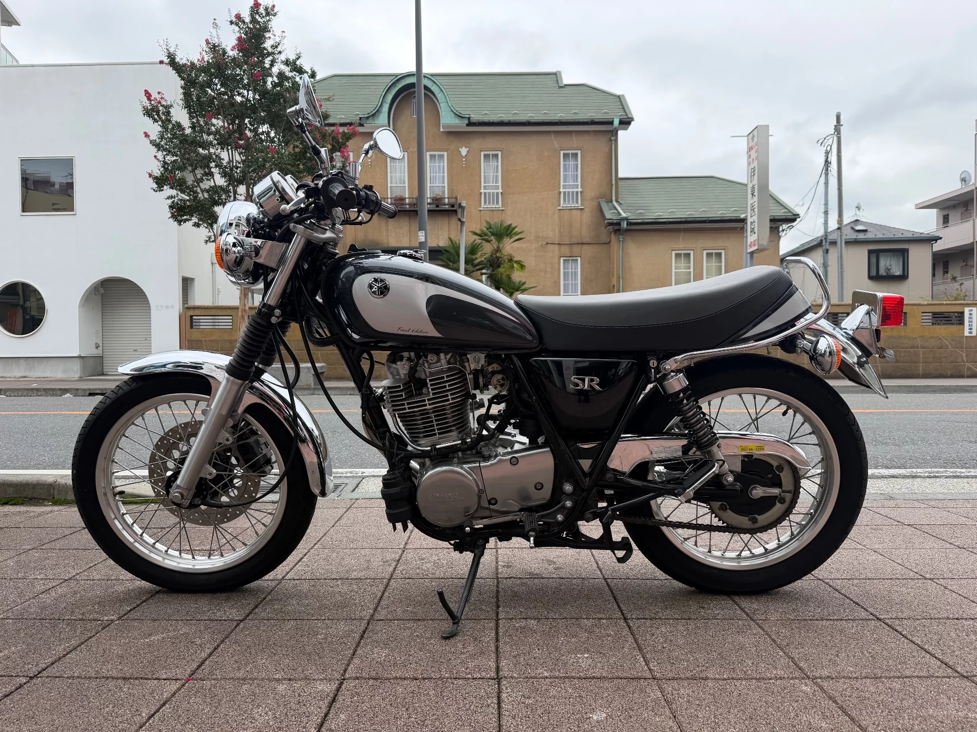 Yamaha SR400 FINAL ED  с аукциона в Японии