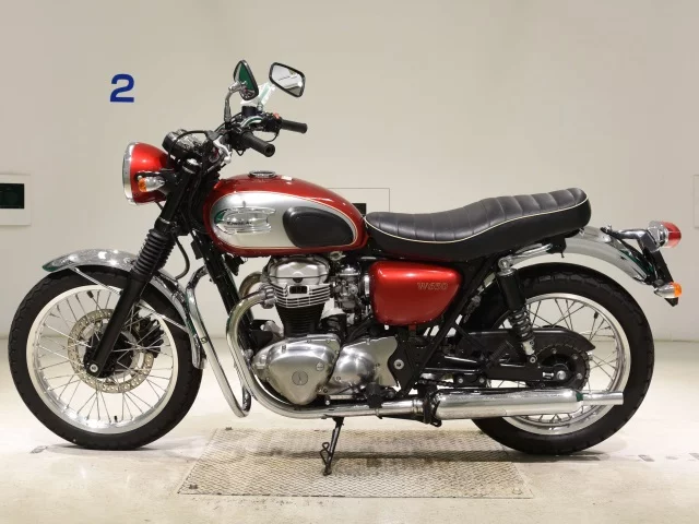 Kawasaki W650  с аукциона в Японии