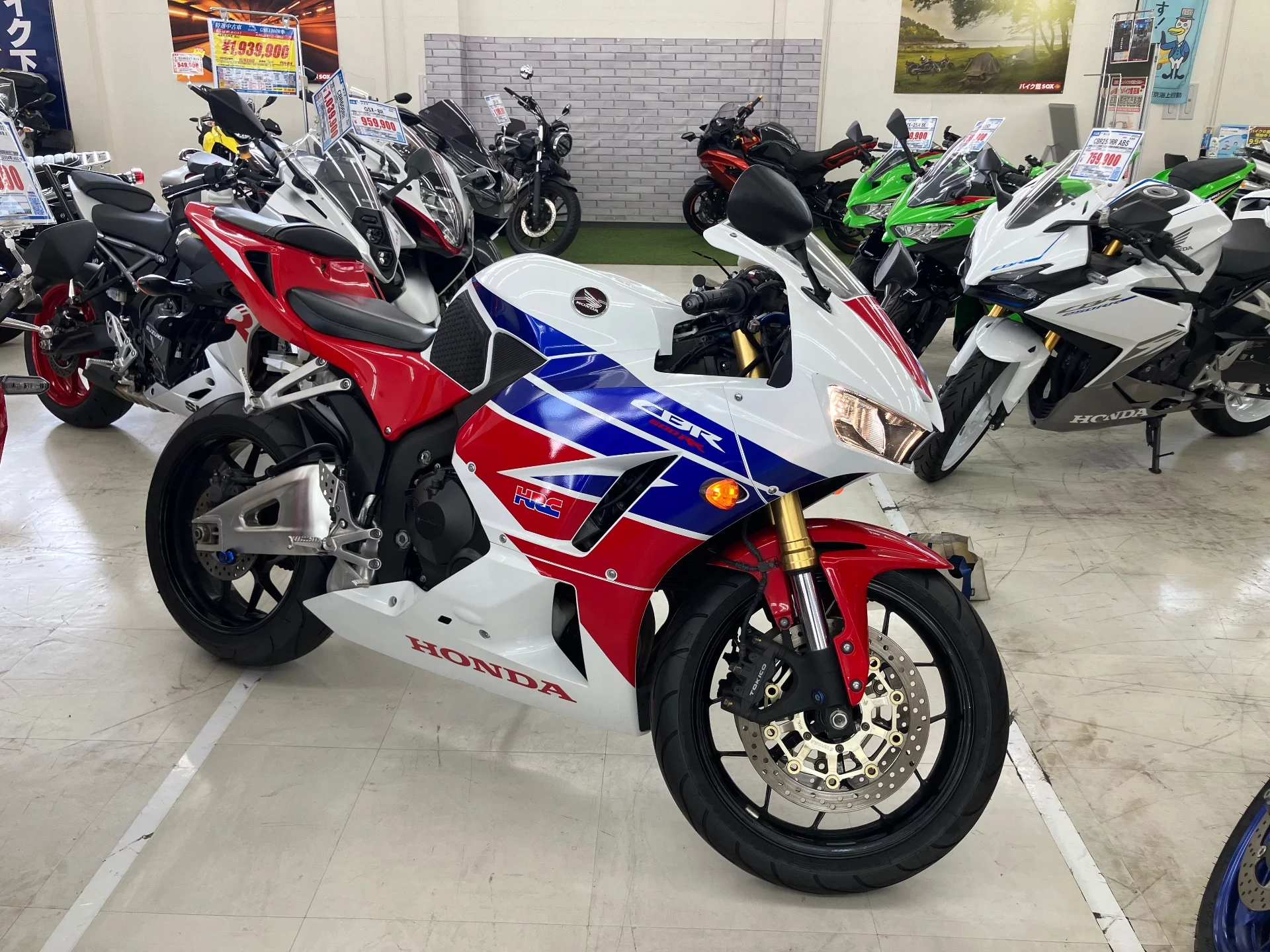 Honda CBR600RR  с аукциона в Японии