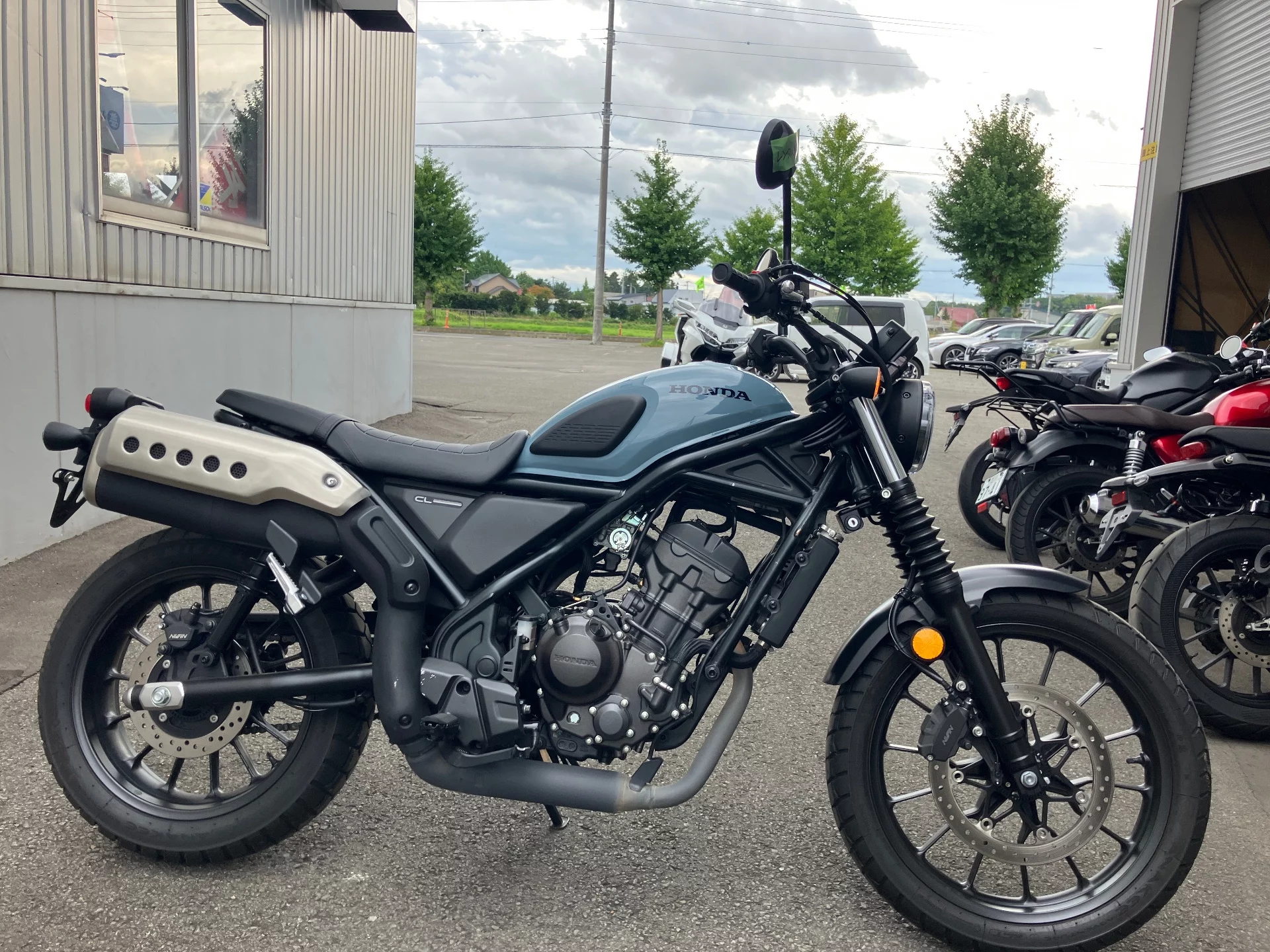 Honda CL250  с аукциона в Японии