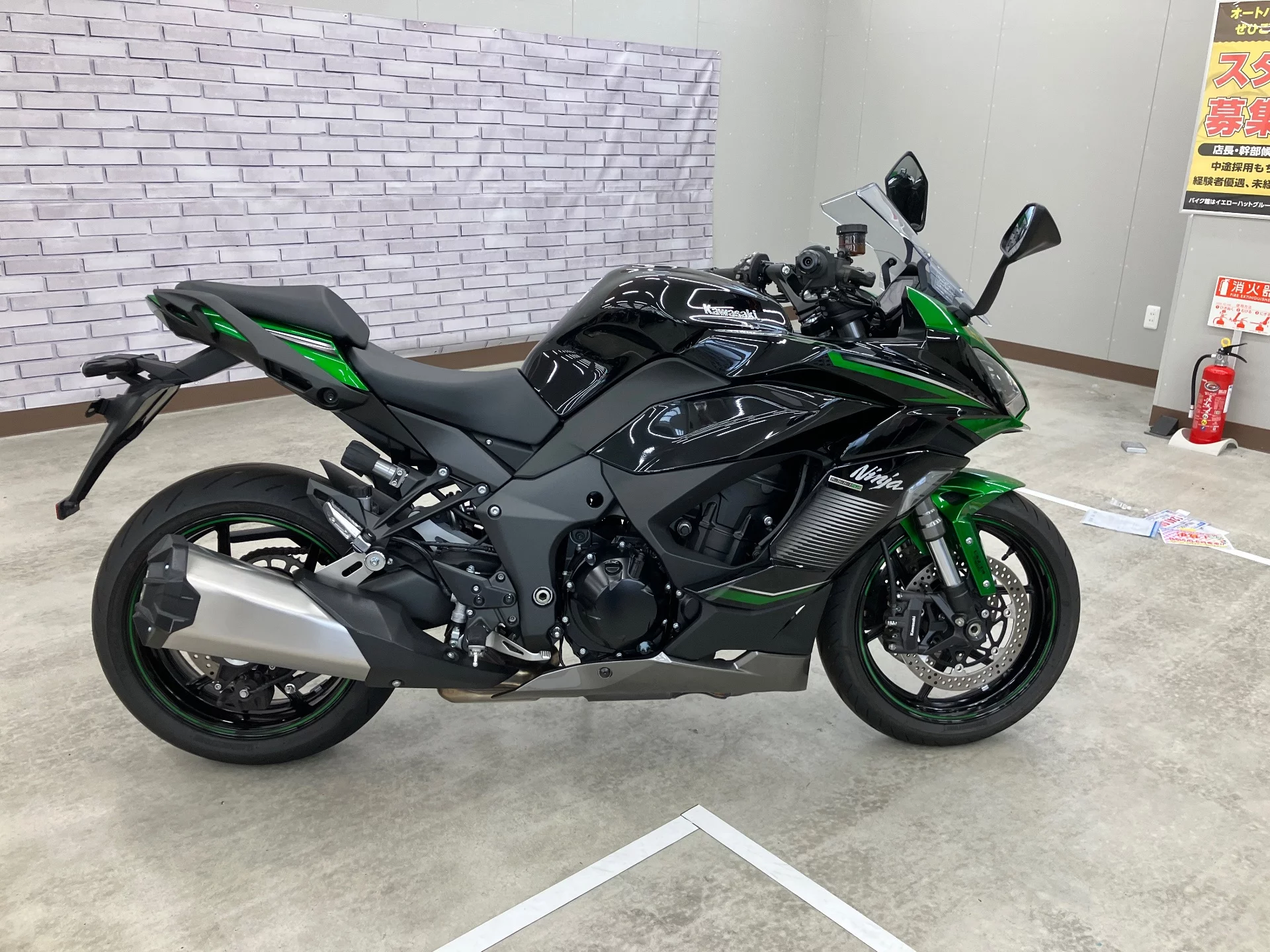 Kawasaki Ninja 1000SX  с аукциона в Японии
