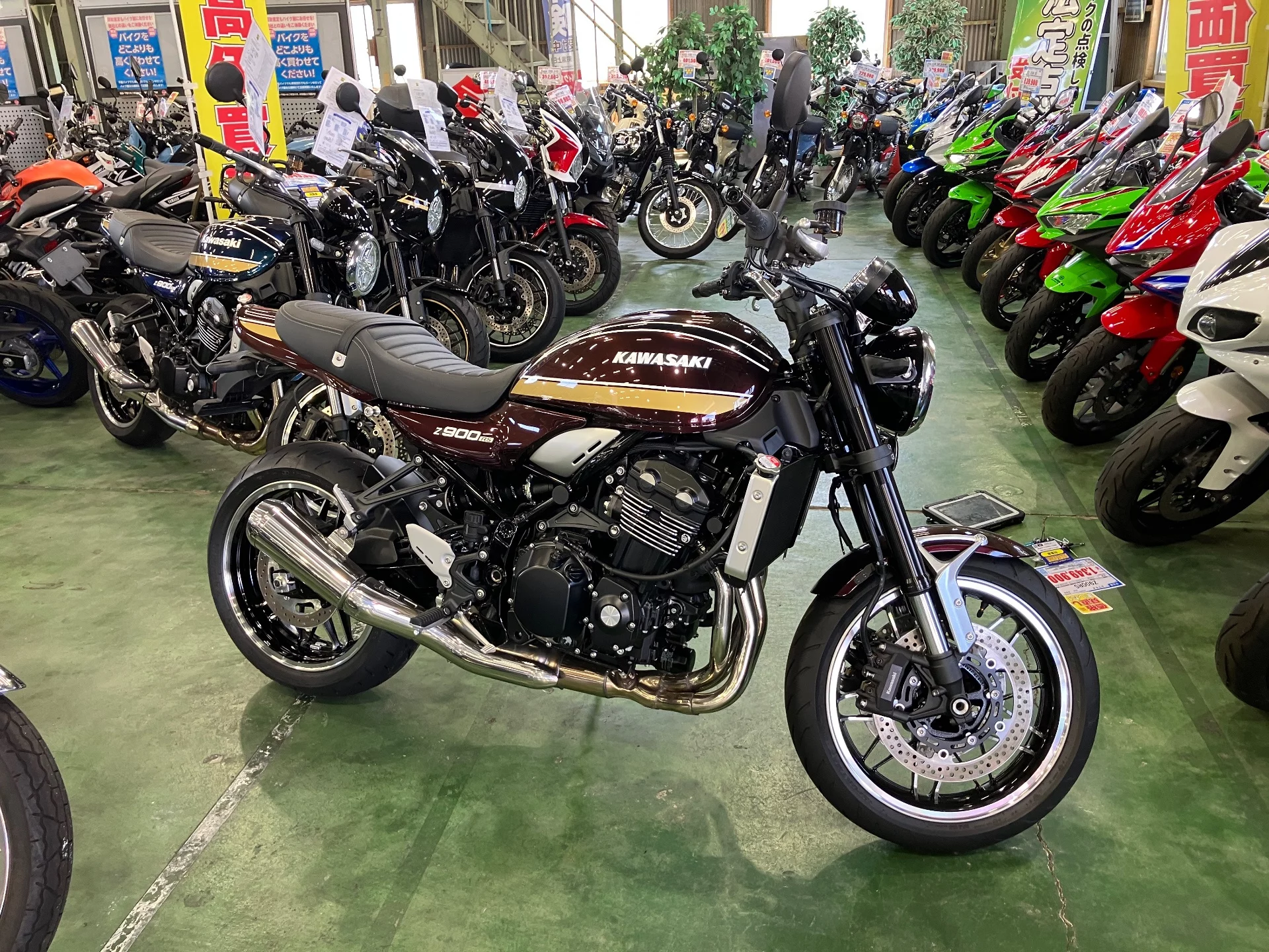 Kawasaki Z900RS  с аукциона в Японии