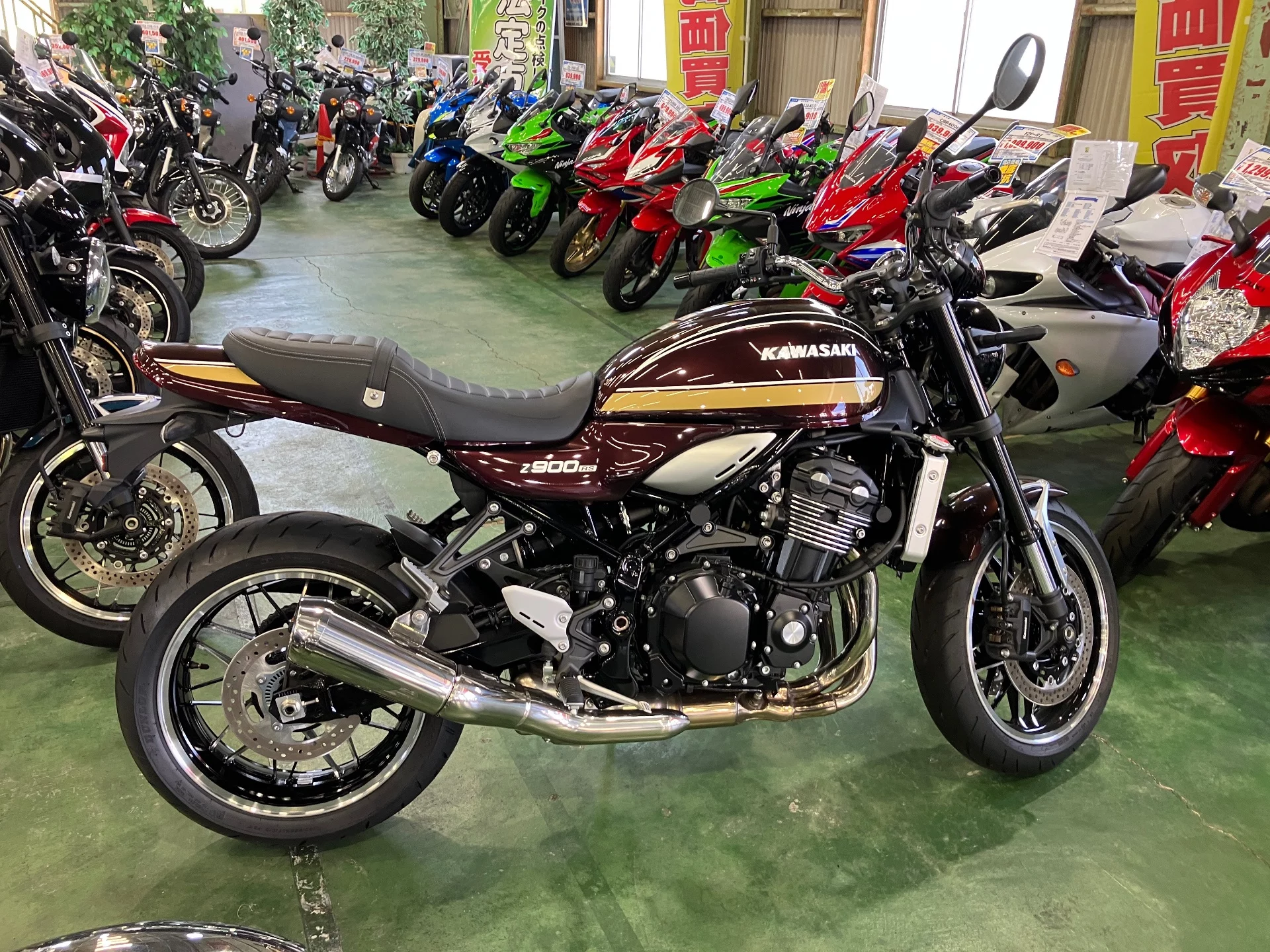 Kawasaki Z900RS  с аукциона в Японии