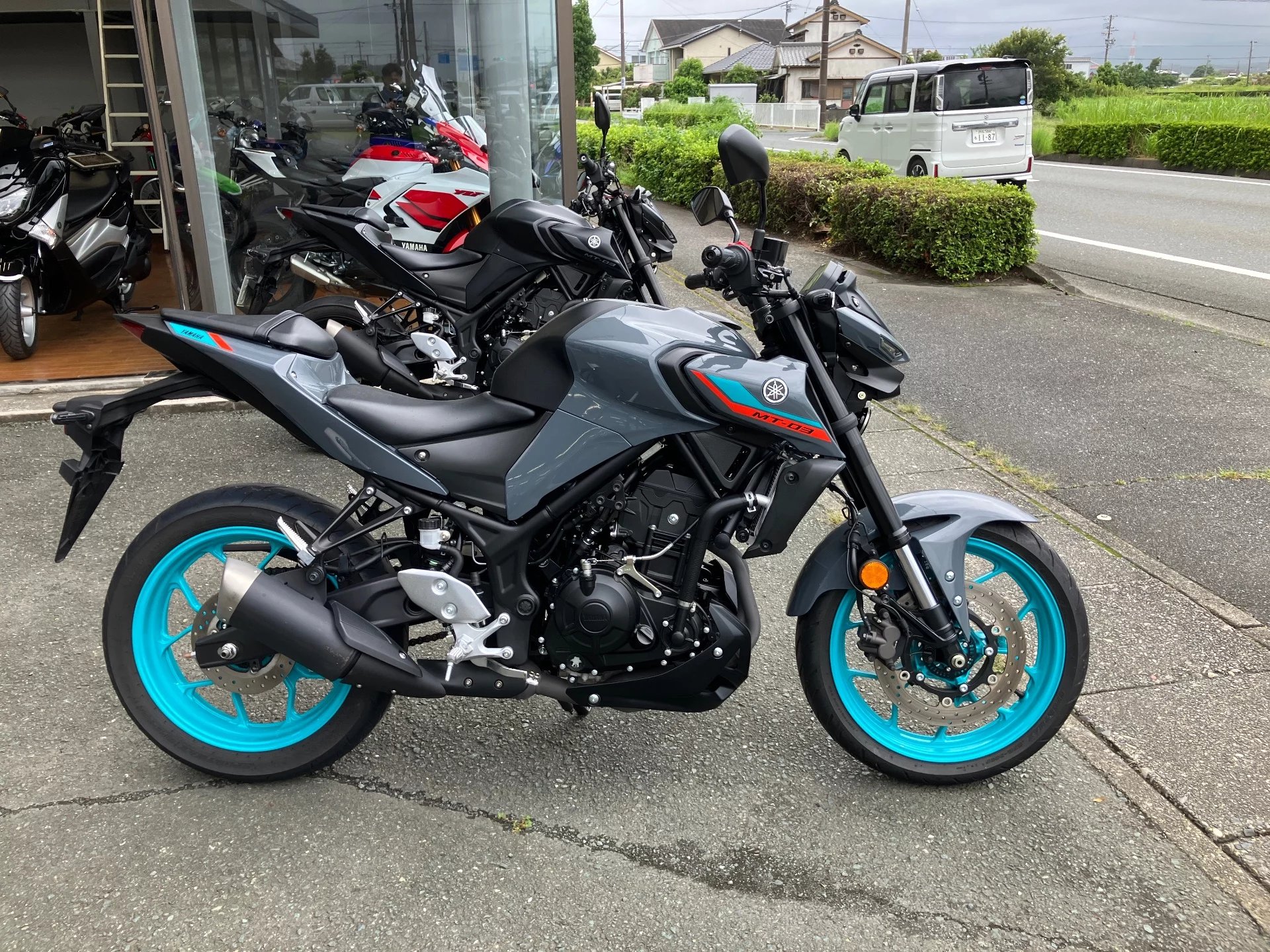 Yamaha MT-03  с аукциона в Японии