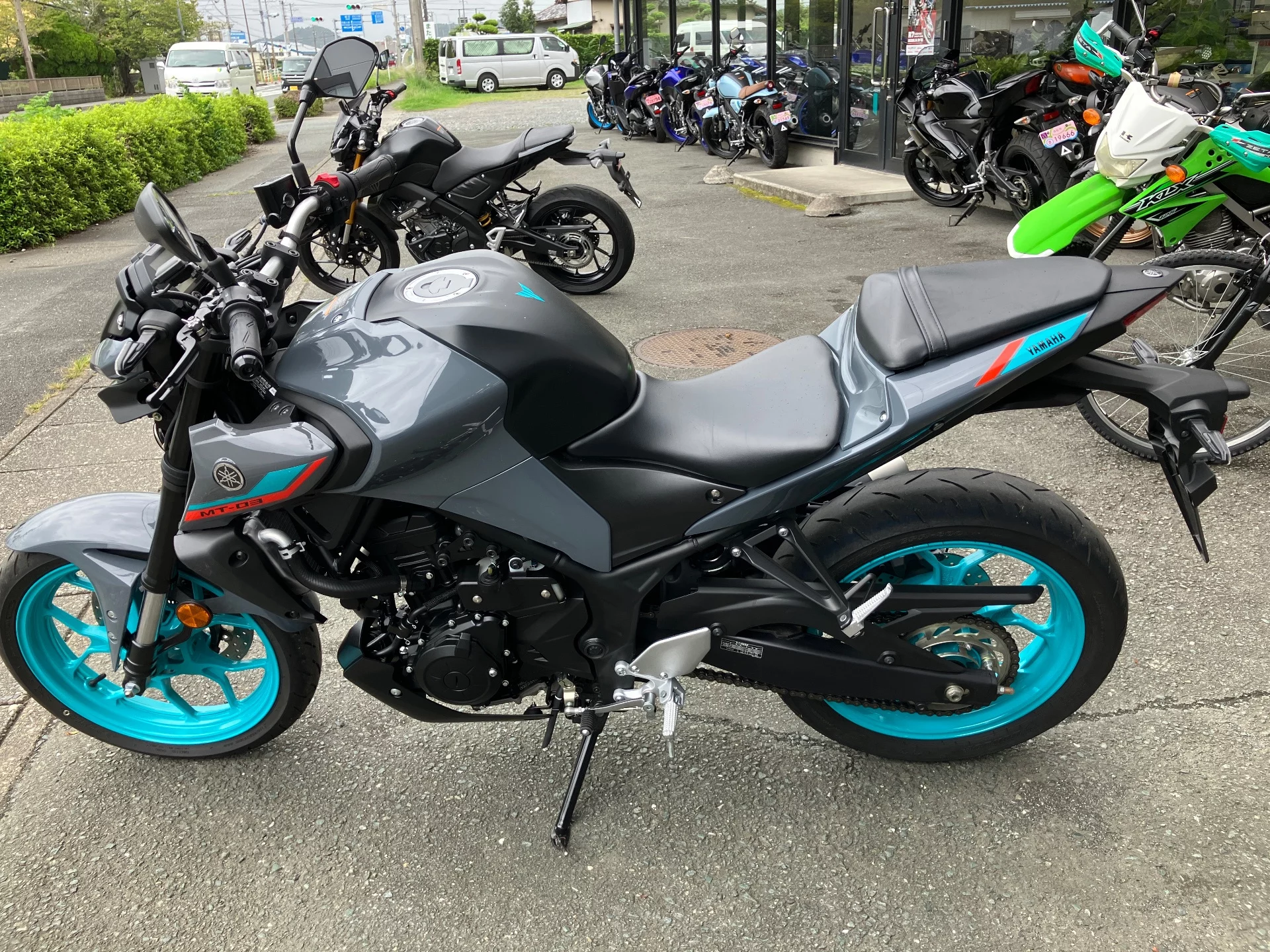 Yamaha MT-03  с аукциона в Японии