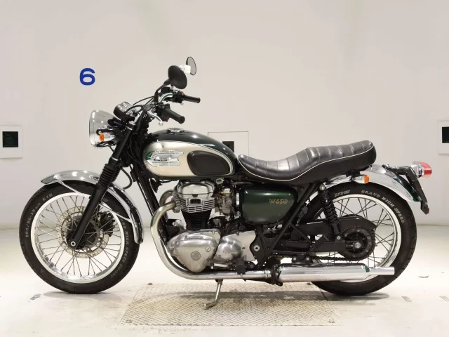 Kawasaki W650  с аукциона в Японии