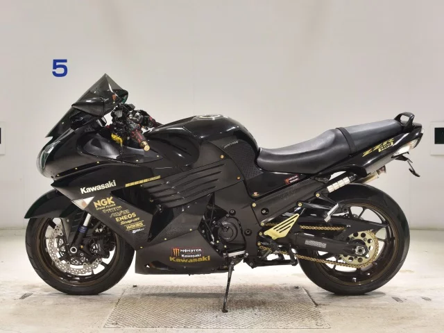 Kawasaki ZZR1400  с аукциона в Японии