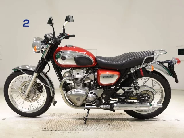 Kawasaki W800  с аукциона в Японии