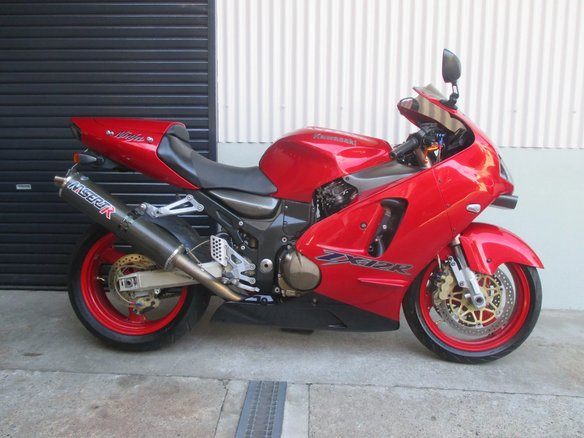 Kawasaki ZX-12R  с аукциона в Японии