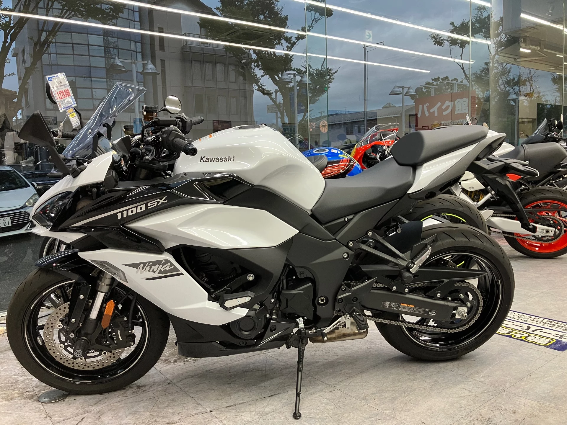 Kawasaki Ninja 1100SX  с аукциона в Японии