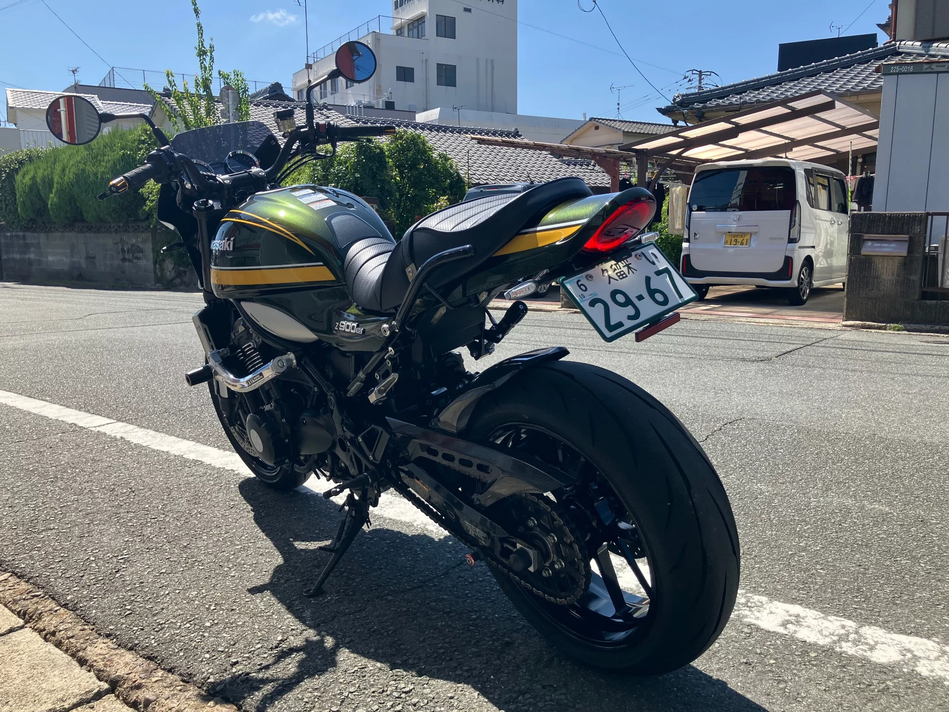 Kawasaki Z900RS  с аукциона в Японии