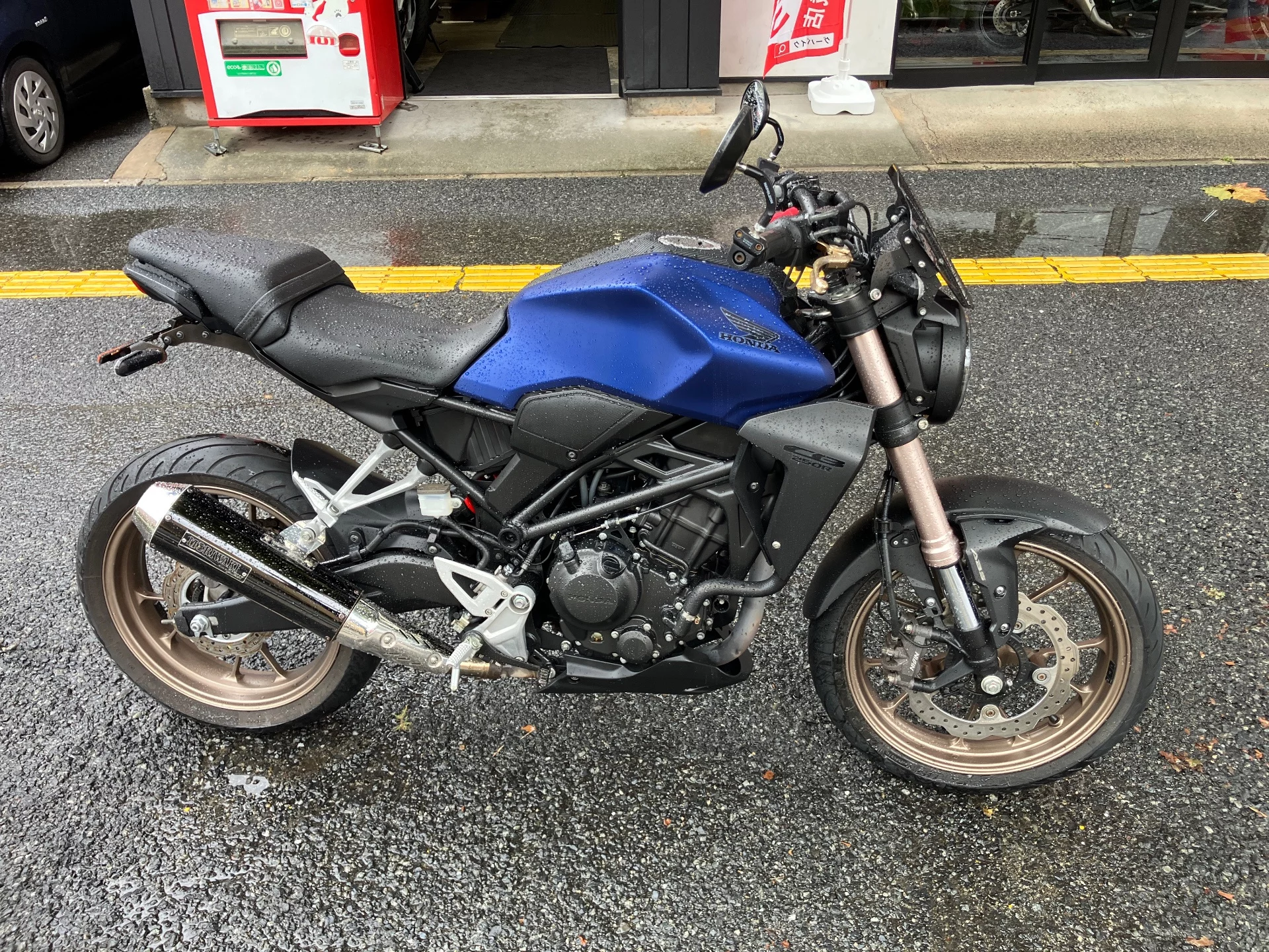 Honda CB250R  с аукциона в Японии