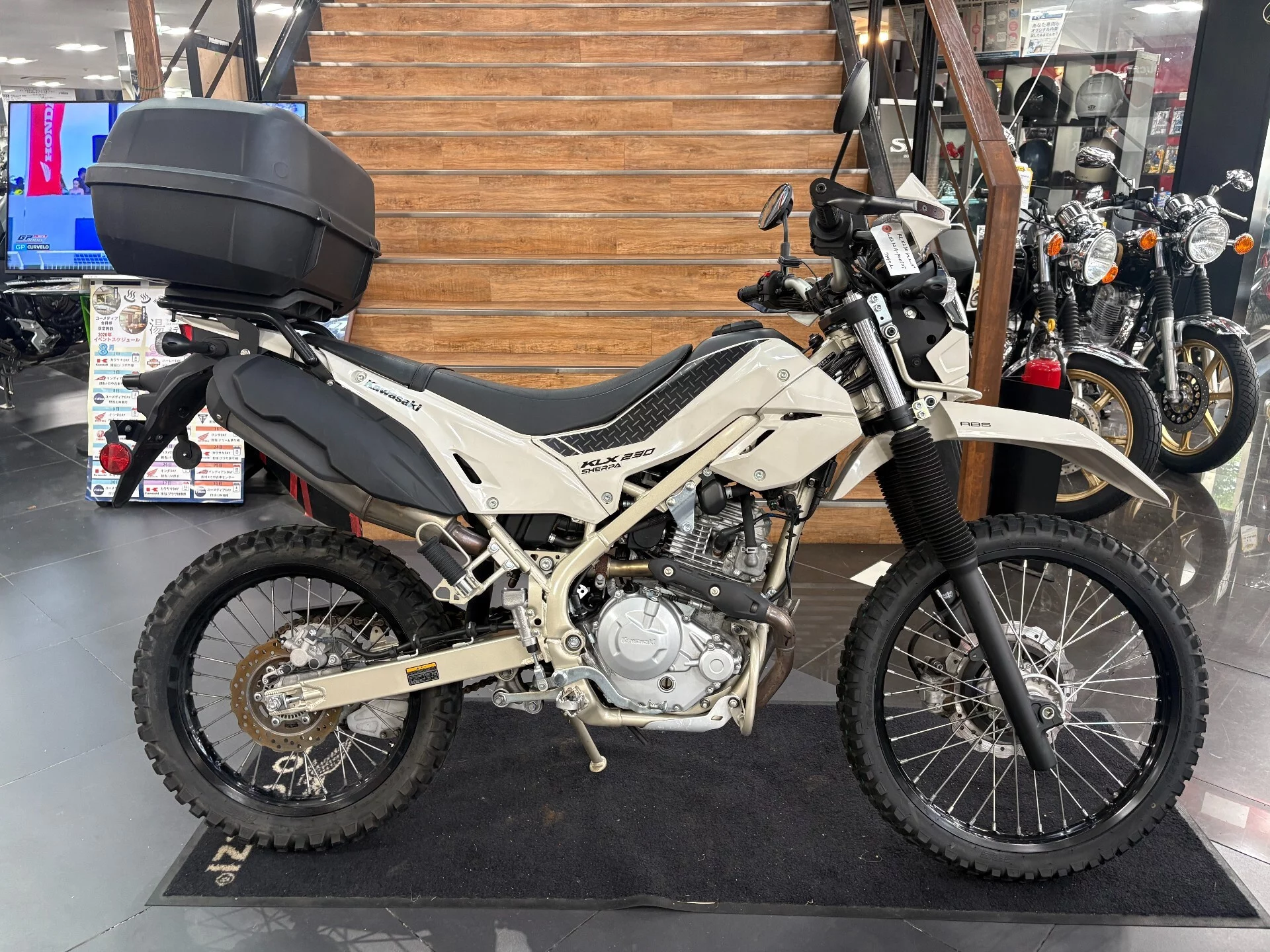 Kawasaki KLX230 SHERPA  с аукциона в Японии